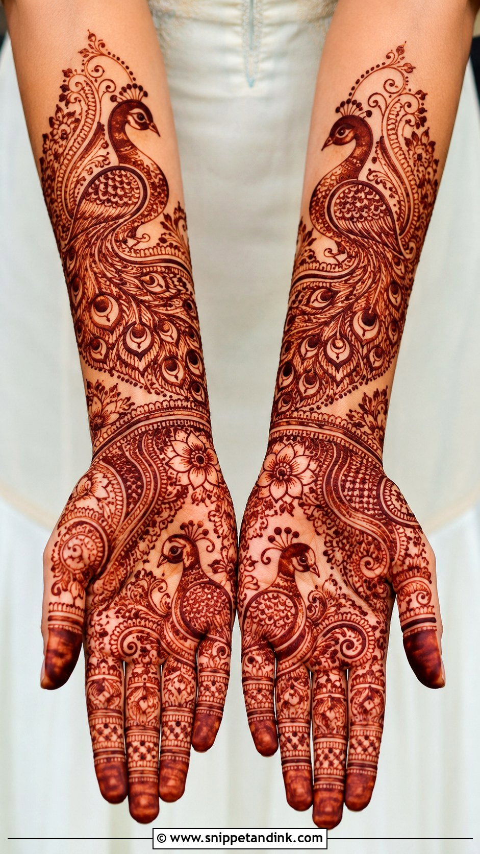 Peacock Mehndi Design - Snippet and Ink - 35 Beautiful Mehndi Design Ideas