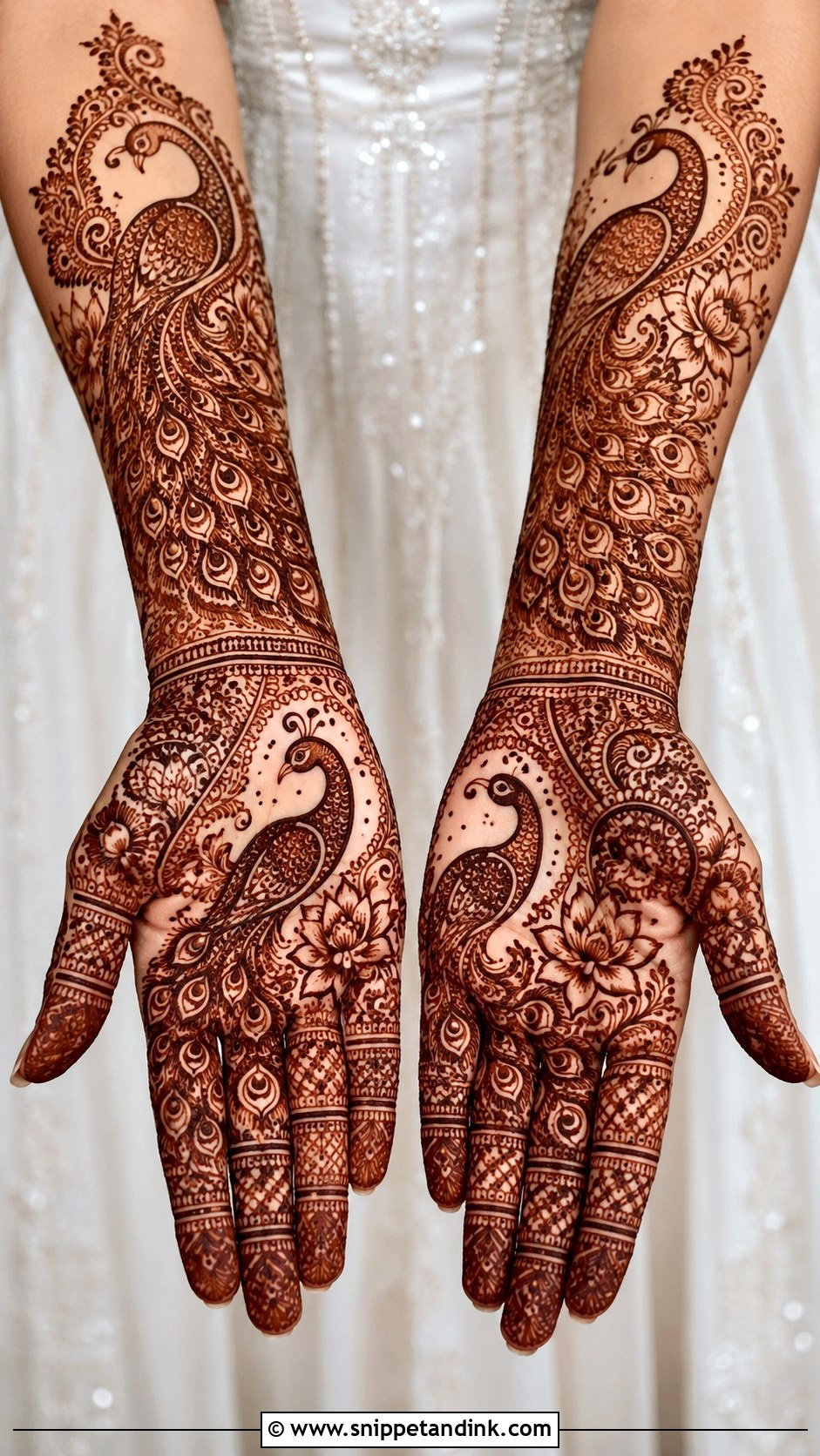 Peacock Mehndi Design - Snippet and Ink - 35 Mehndi Art Designs