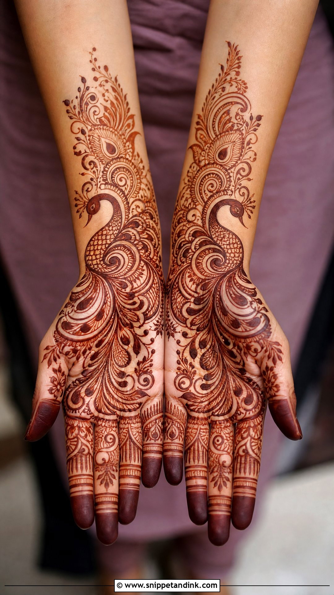 Peacock Mehndi Design - Snippet and Ink - 35 Mehndi Design Photos Ideas