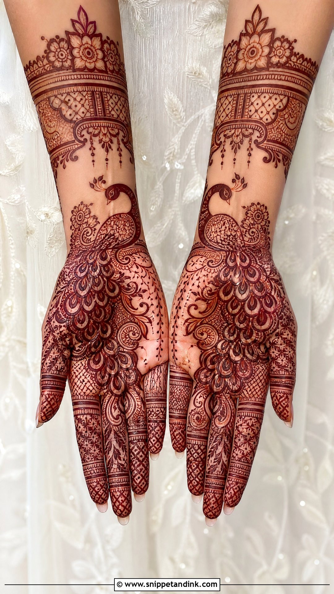 Peacock Mehndi Design for Sister Wedding - Snippet and Ink - 25 Mehndi Designs for Sisters Wedding