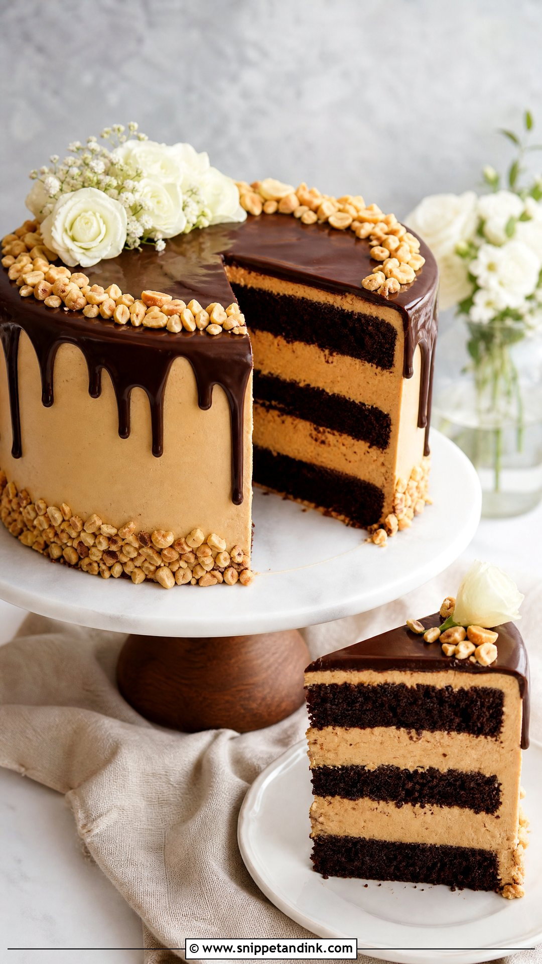 Peanut Butter Wedding Cake Recipe - Snippet and Ink - 20 Wedding Cake Recipe