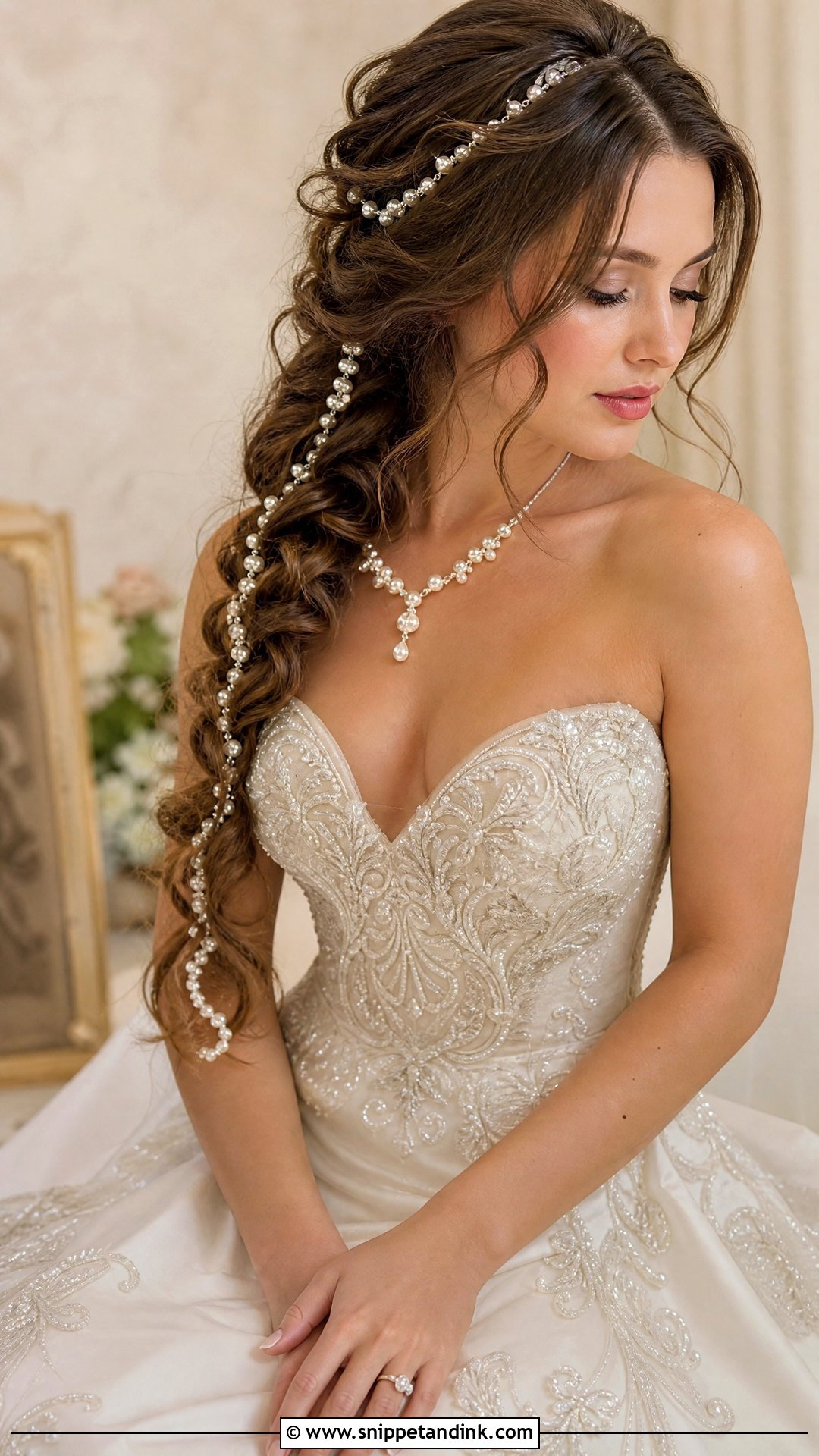 Pearl Braid for Bride - Snippet and Ink - 20 Braid Hairstyles for Bride