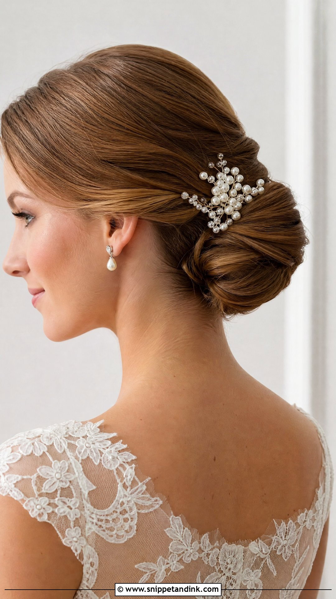 Pearl Bridal Hair Comb - Snippet and Ink - 20 Bridal Hair Accessories Headpieces