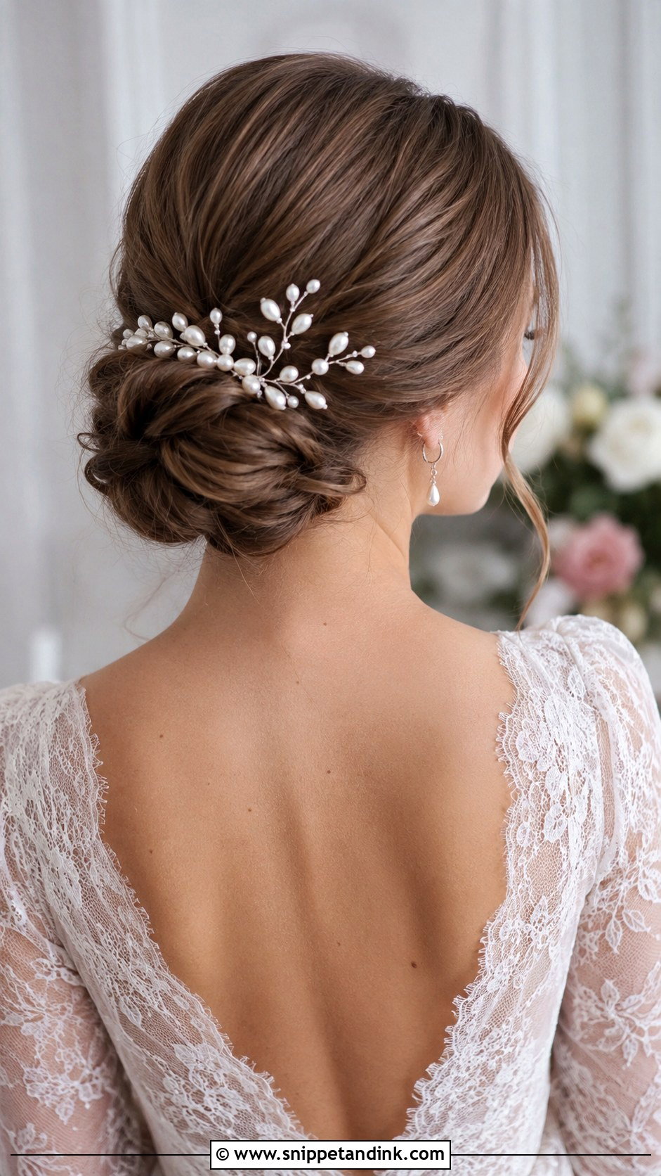 Pearl Bridal Hair Comb - Snippet and Ink - 20 Bride Hair Piece Ideas