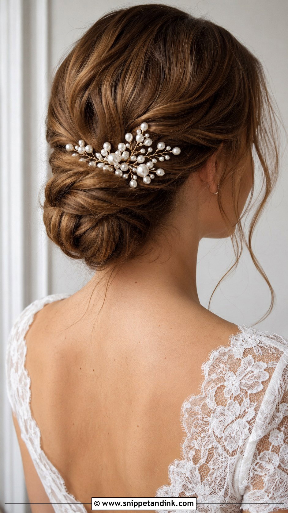 Pearl Bridal Hair Comb - Snippet and Ink - 25 Hair Accessories for Bride