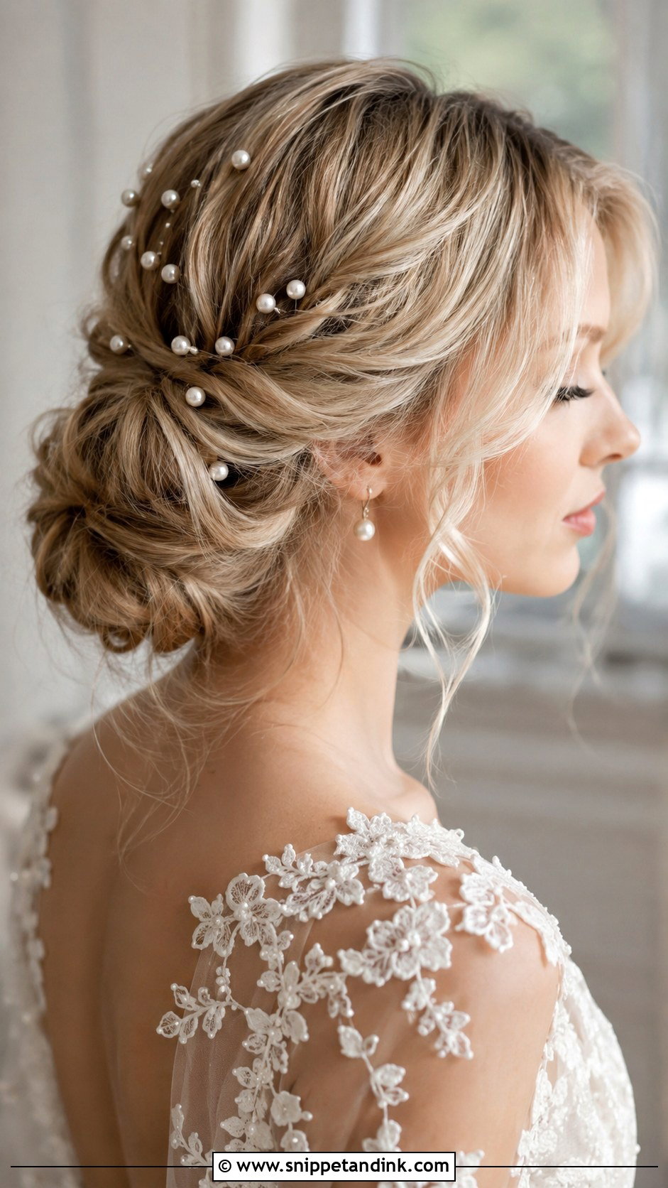 Pearl Bridal Hair Pins - Snippet and Ink - 25 Bridal Hair Decorations