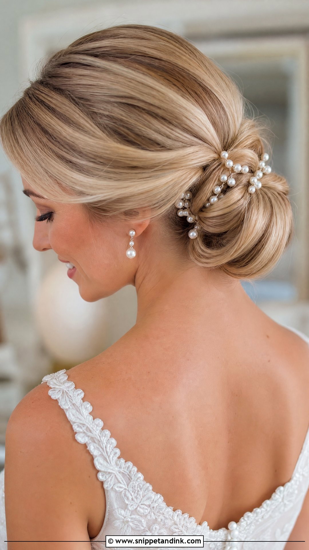 Pearl Bridal Hair Pins Chignon - Snippet and Ink - 20 Pearl Bridal Hair Pins