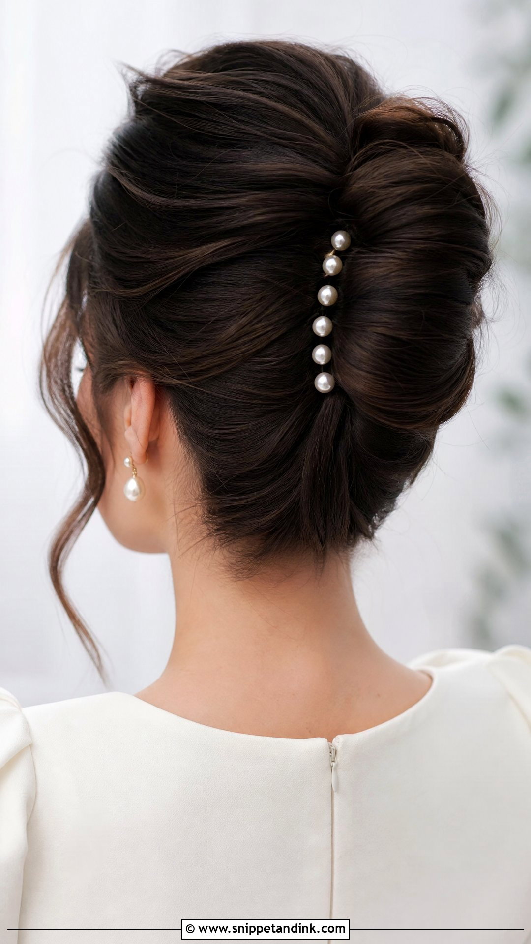 Pearl Bridal Hair Pins French Twist - Snippet and Ink - 20 Pearl Bridal Hair Pins