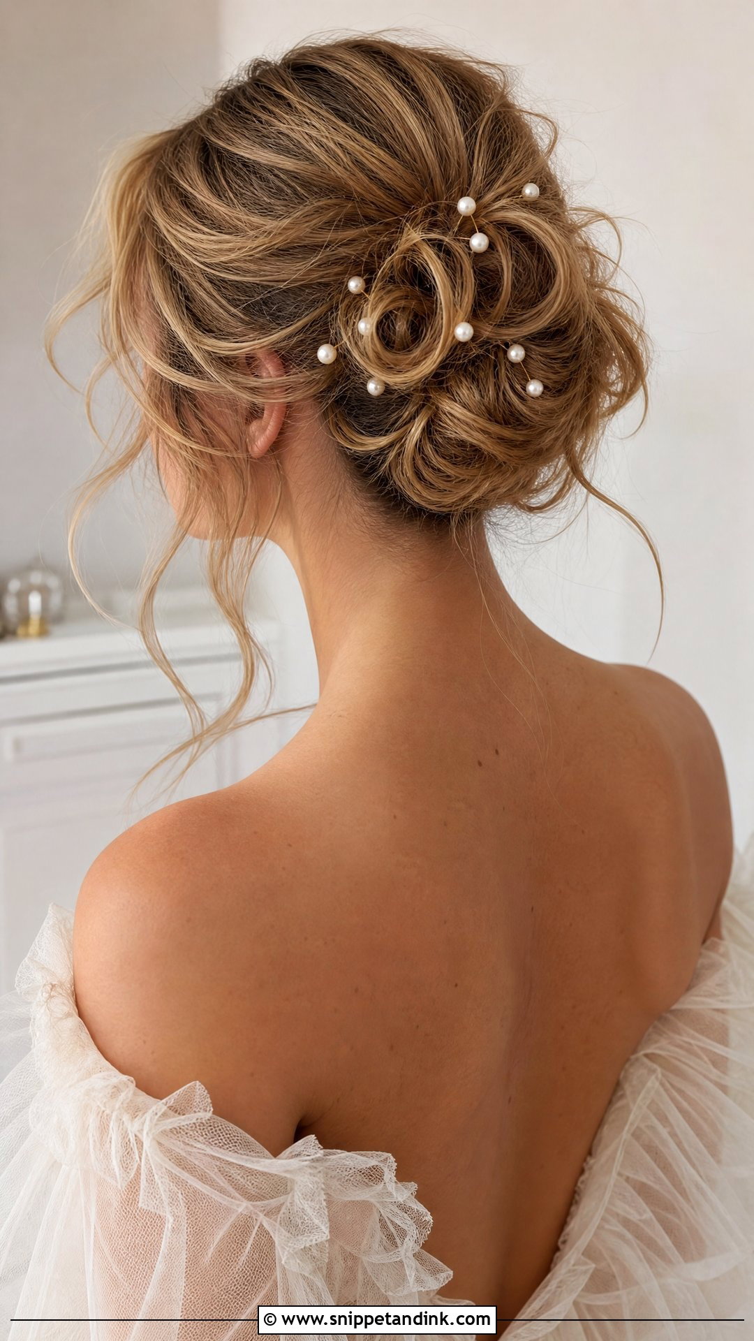 Pearl Bridal Hair Pins Messy Bun - Snippet and Ink - 20 Pearl Bridal Hair Pins