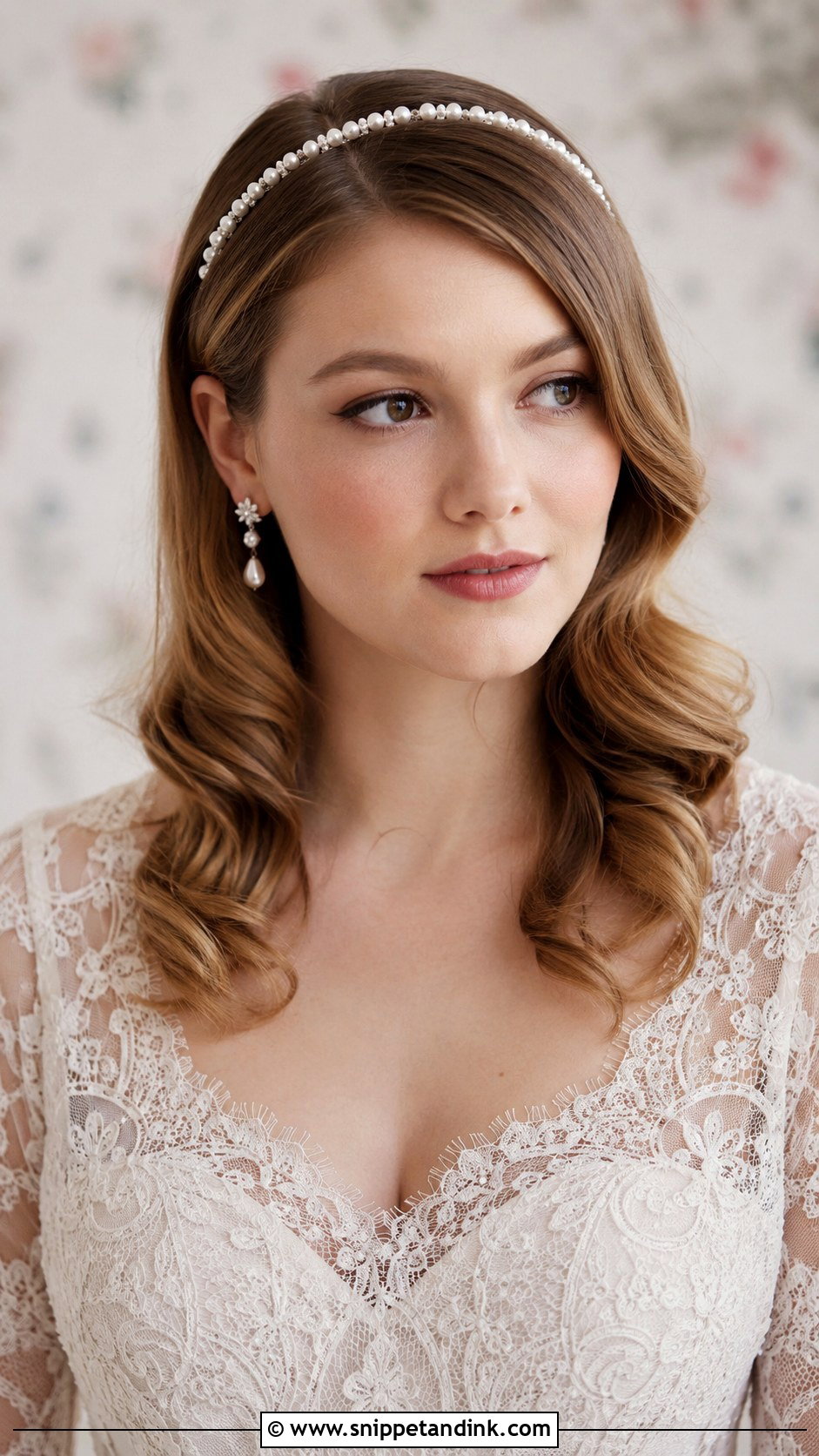 Pearl Bridal Headband - Snippet and Ink - 30 Wedding Hair Accessories