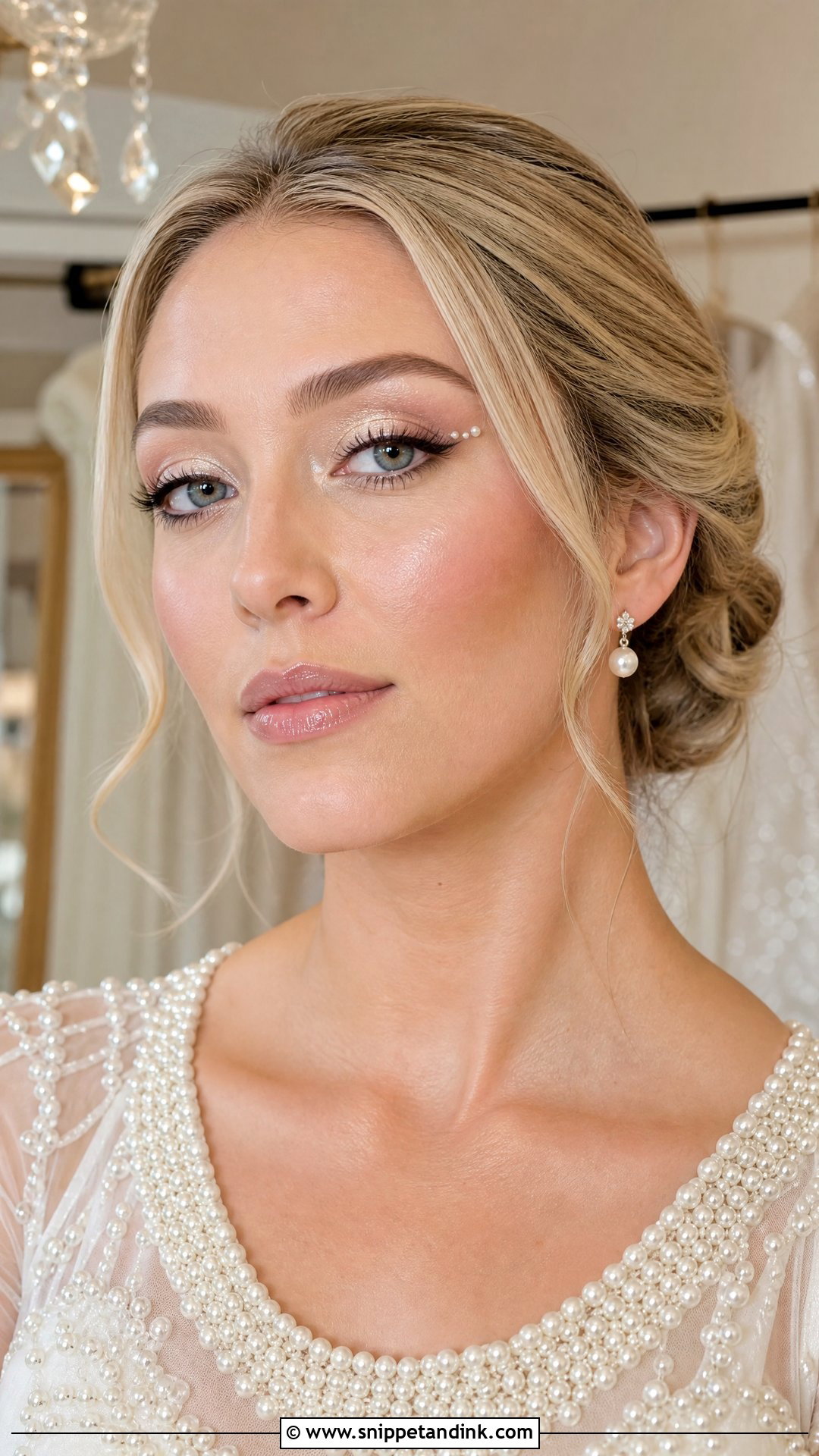 Pearl Bridal Makeup - Snippet and Ink - 20 Unique Bridal Makeup Ideas