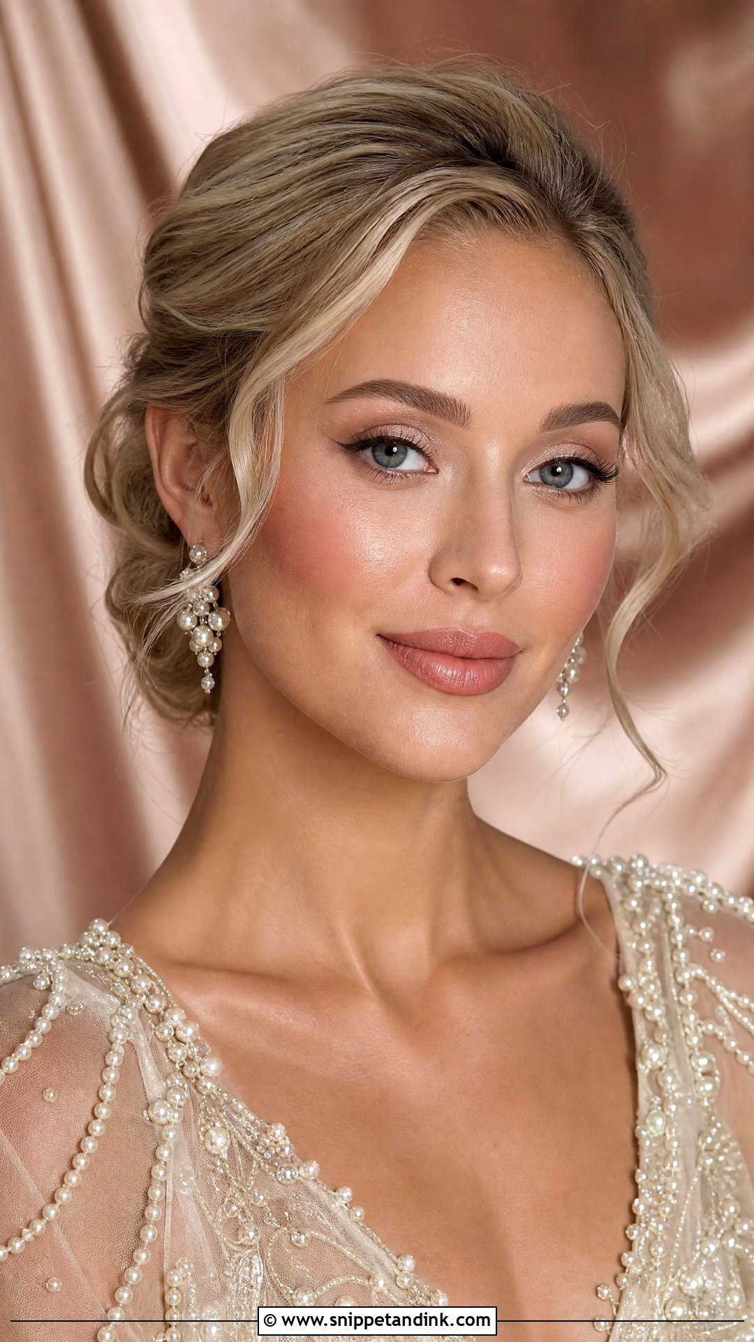 Pearl Bridal Makeup - Snippet and Ink - 20 Whimsical Wedding Makeup Ideas