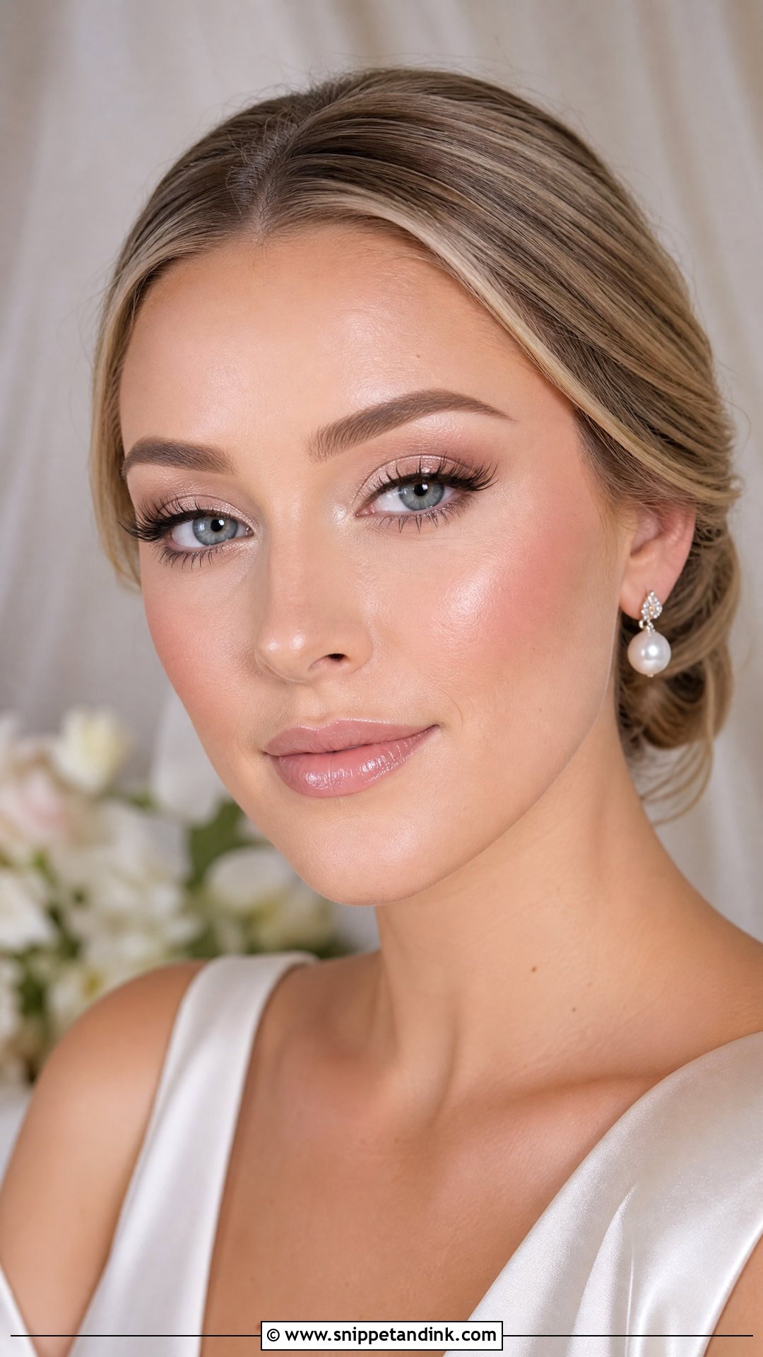 Pearl Bridal Makeup - Snippet and Ink - 25 Ethereal Bridal Makeup Ideas