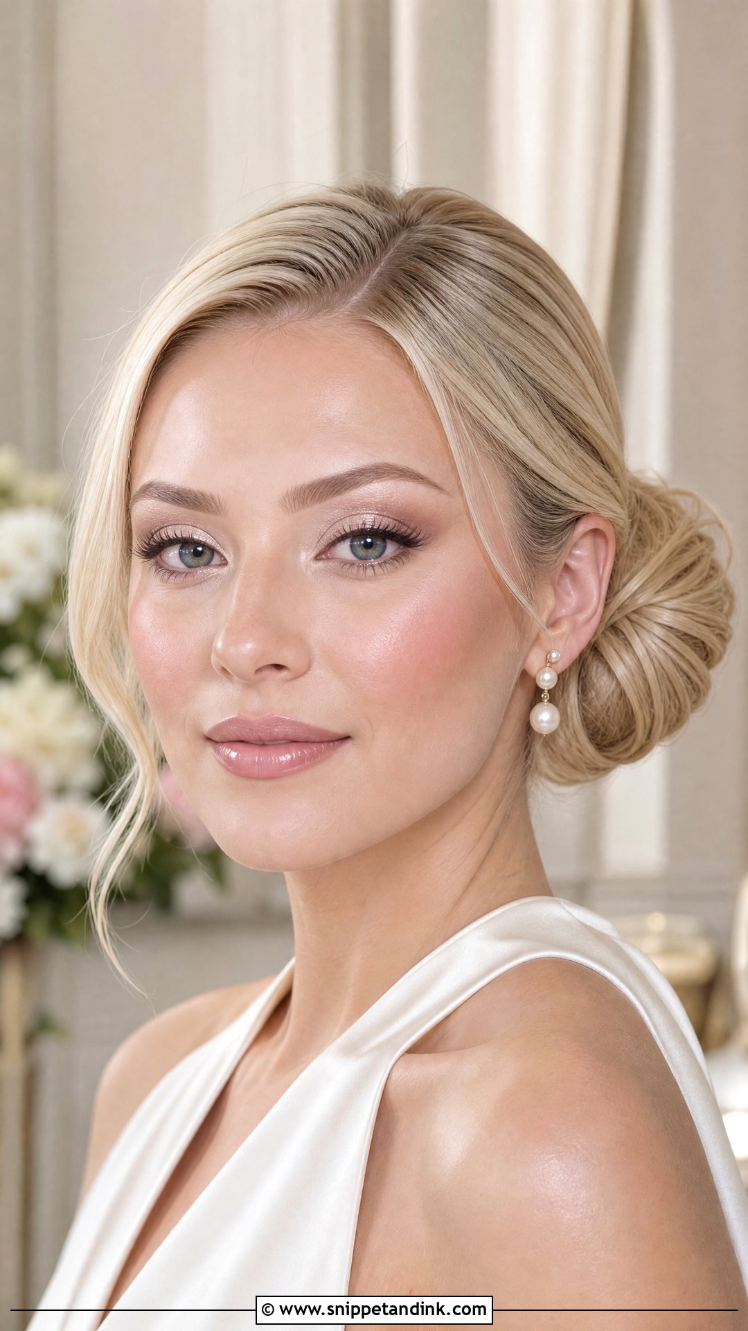 Pearl Bridal Makeup Look - Snippet and Ink - 35 Bridal Makeup Looks