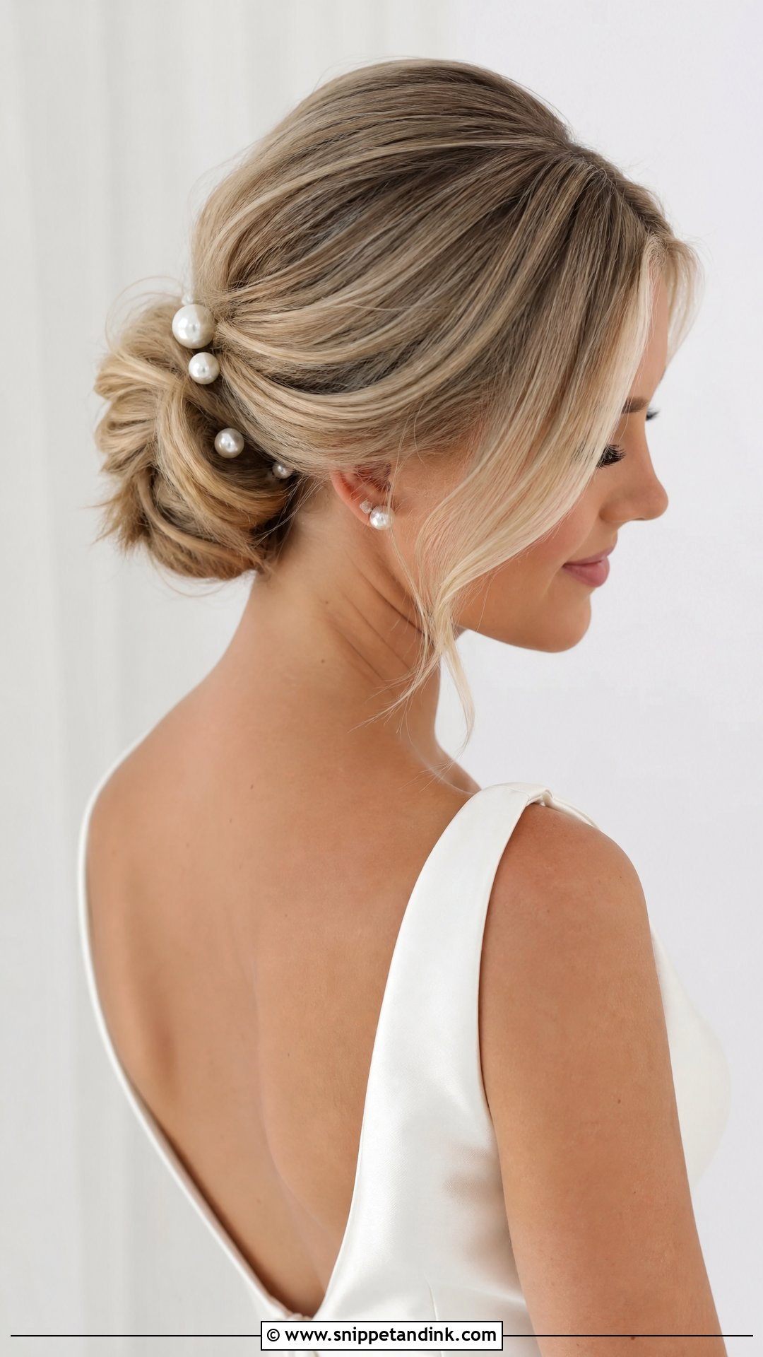 Pearl Bridal Updo - Snippet and Ink - 15 Elegant Bridal Updo Hairstyles