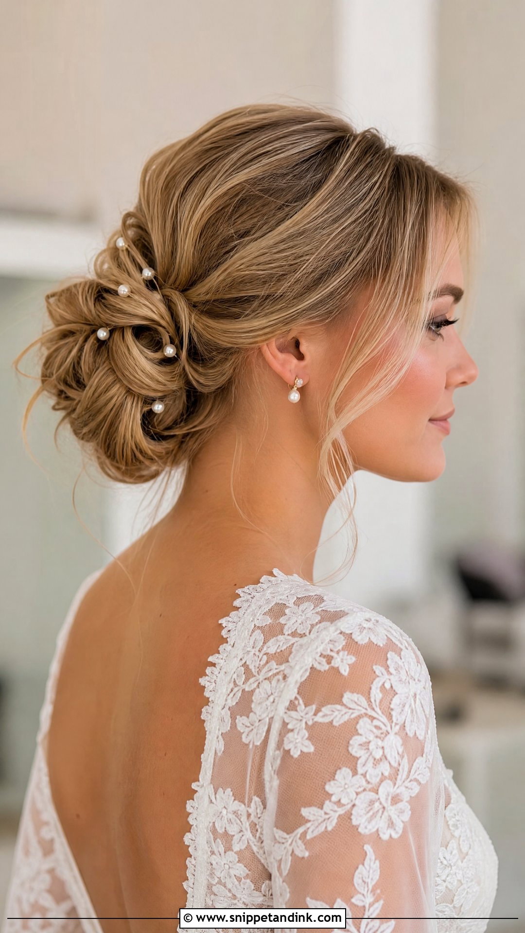 Pearl Bridal Updo - Snippet and Ink - 15 Bridal Hairstyles with Pearls