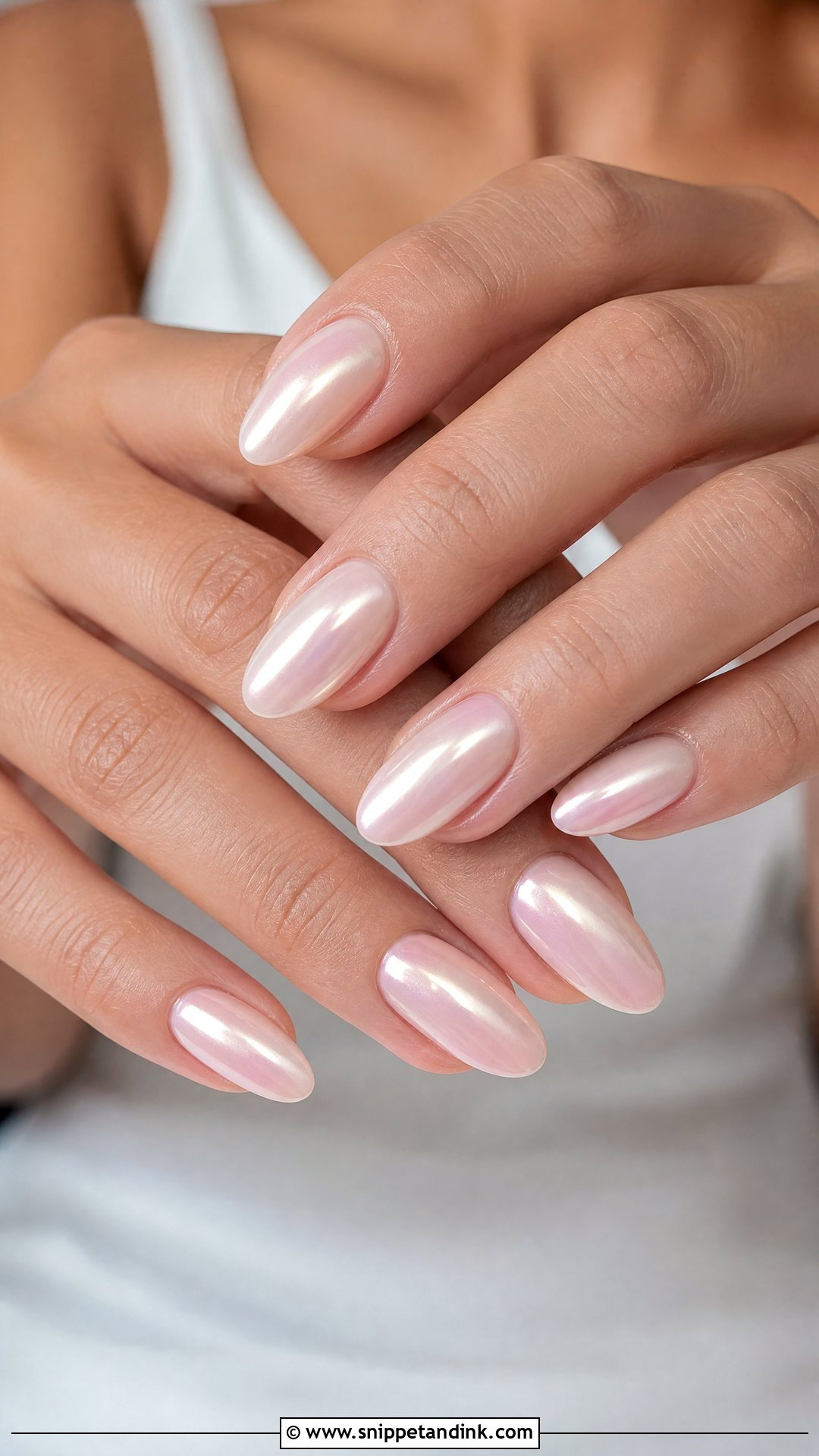 Pearl Chrome Bride Wedding Nails - Snippet and Ink - 25 Nail Designs for the Bride Wedding