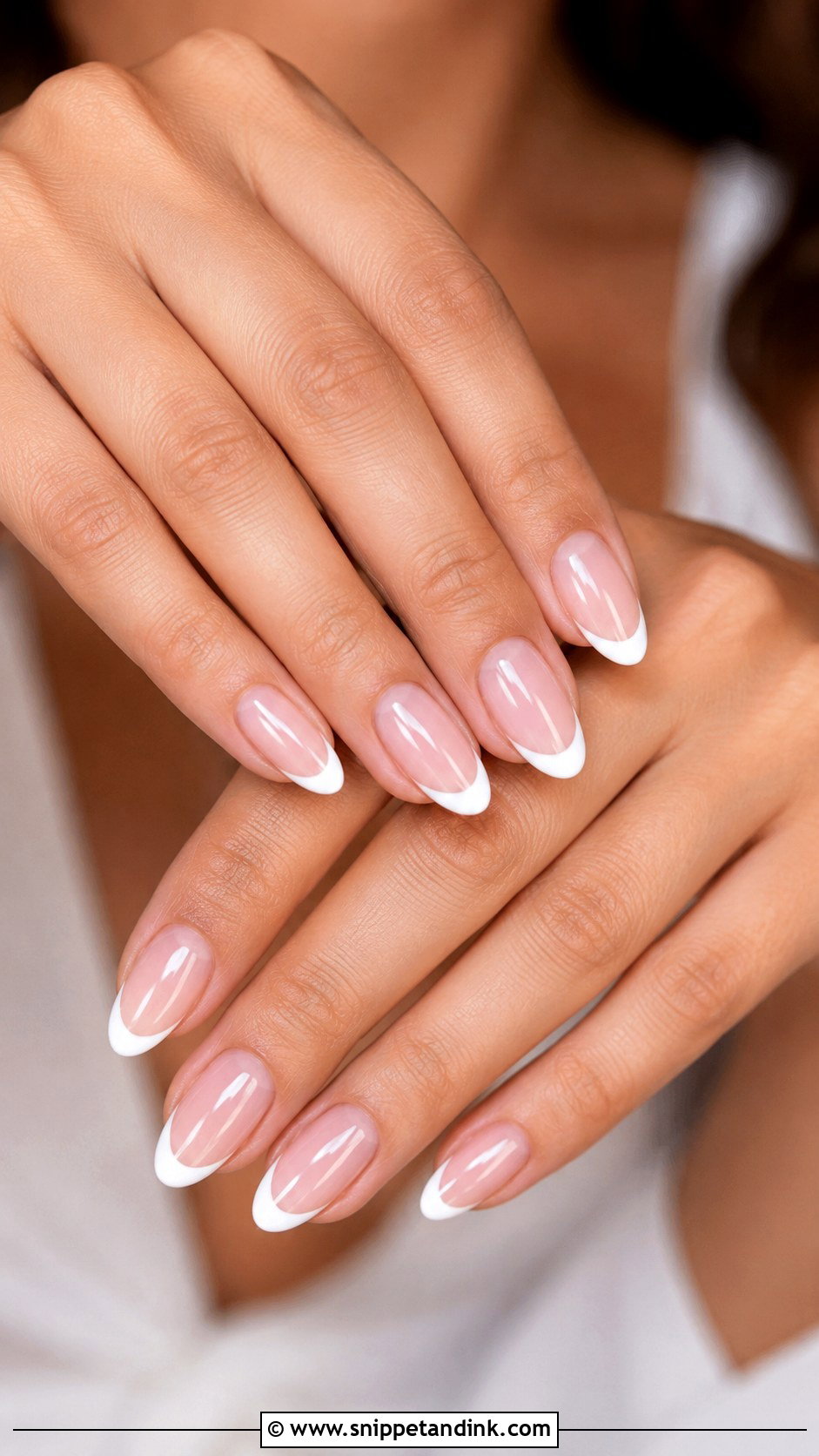 Pearl Chrome Wedding Nails - Snippet and Ink - 20 Wedding Nails Art