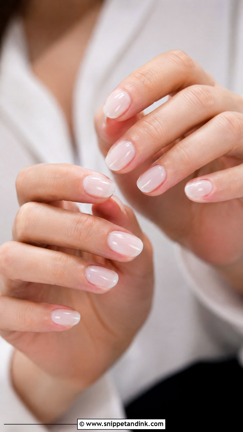 Pearl Chrome Wedding Nails - Snippet and Ink - 20 Classy Wedding Nails Design