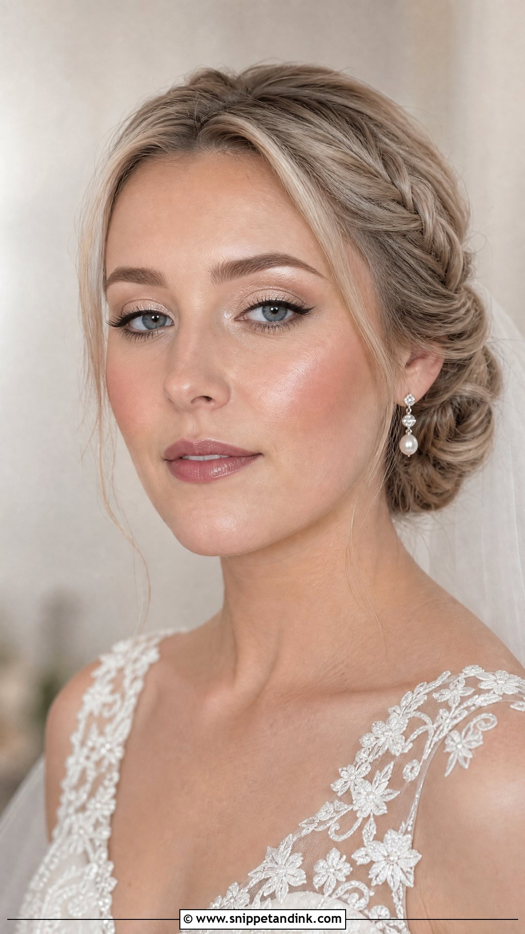 Pearl Glow Bridal Makeup - Snippet and Ink - 20 Glam Bridal Makeup Looks