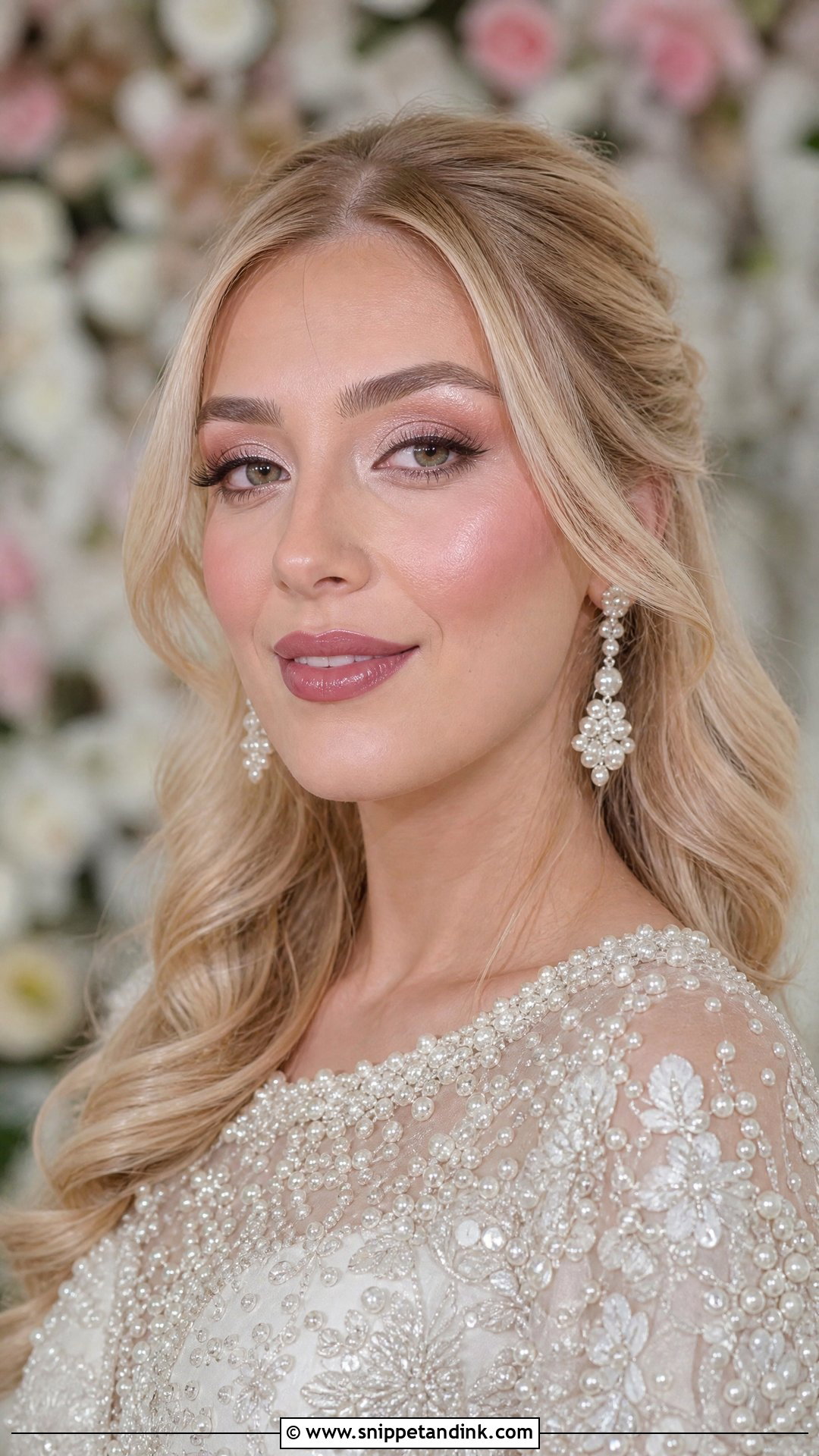 Pearl Glow Walima Makeup - Snippet and Ink - 30 Walima Makeup Ideas