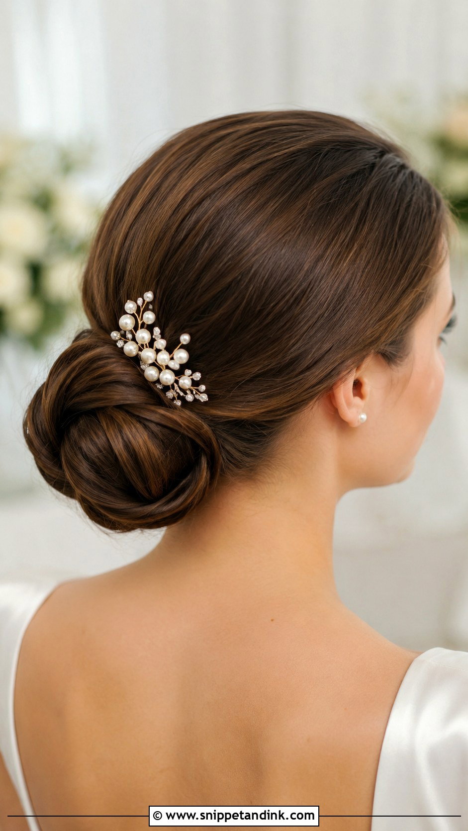 Pearl Hair Comb - Snippet and Ink - 30 Bridal Hair Accessories
