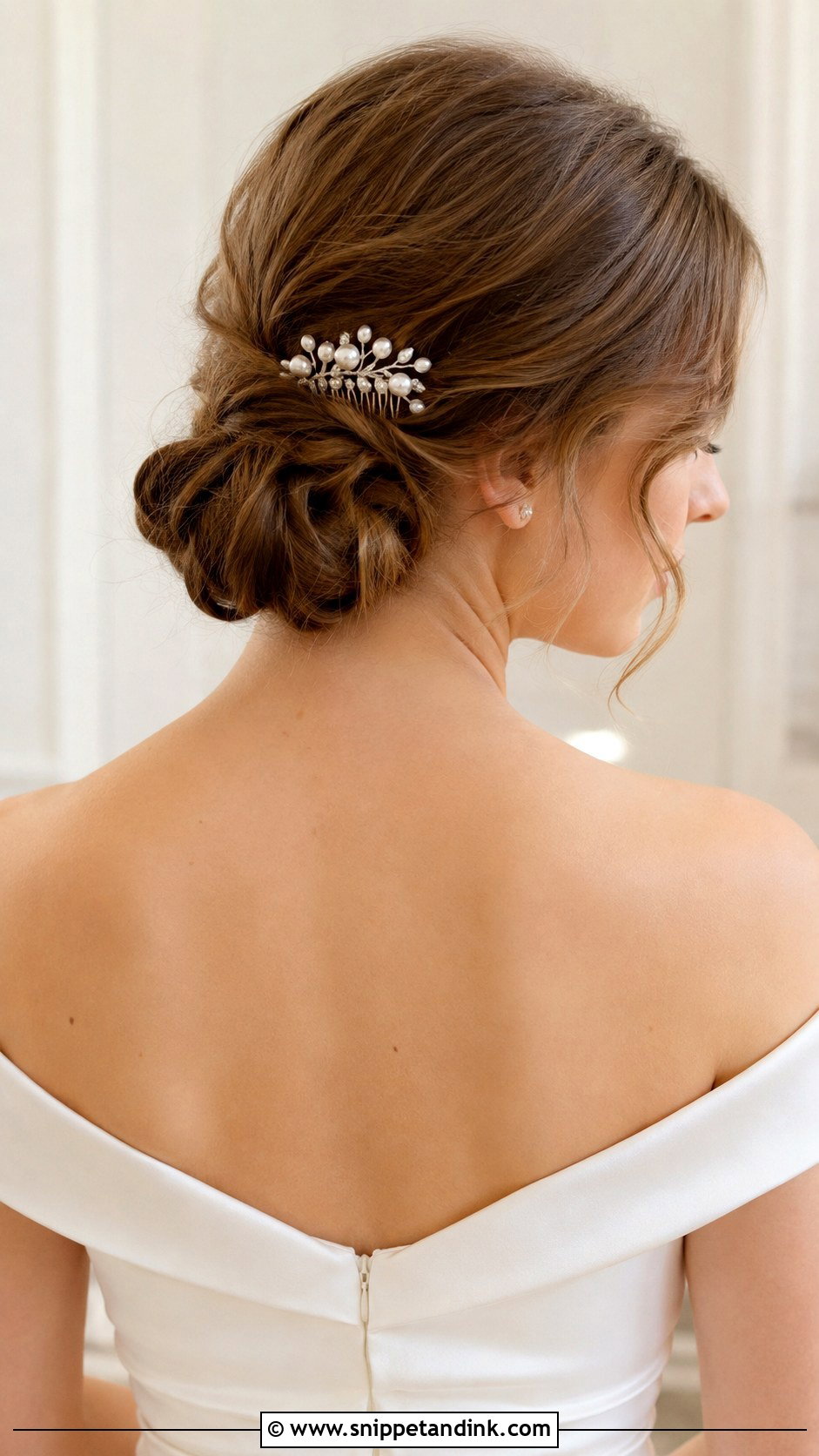 Pearl Hair Comb - Snippet and Ink - 25 Bridal Hair Pieces