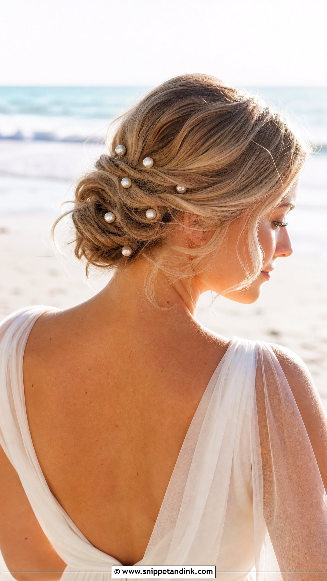 Pearl Hair Pins For Beach Wedding - Snippet and Ink - 15 Beach Wedding Hair Accessories