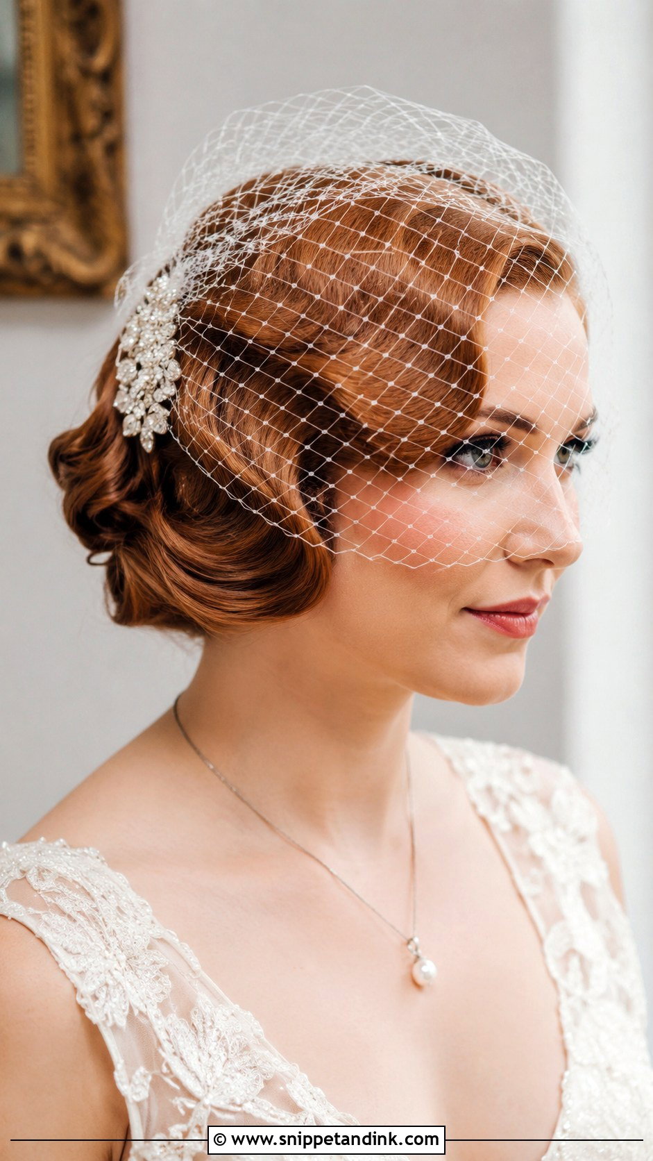 Pearl Hair Vine Updo - Snippet and Ink - 25 Bride Hair Accessories