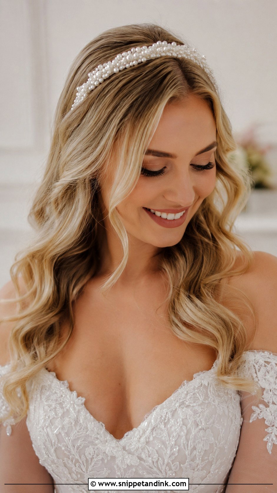 Pearl Headband - Snippet and Ink - 25 Wedding Hair Pieces