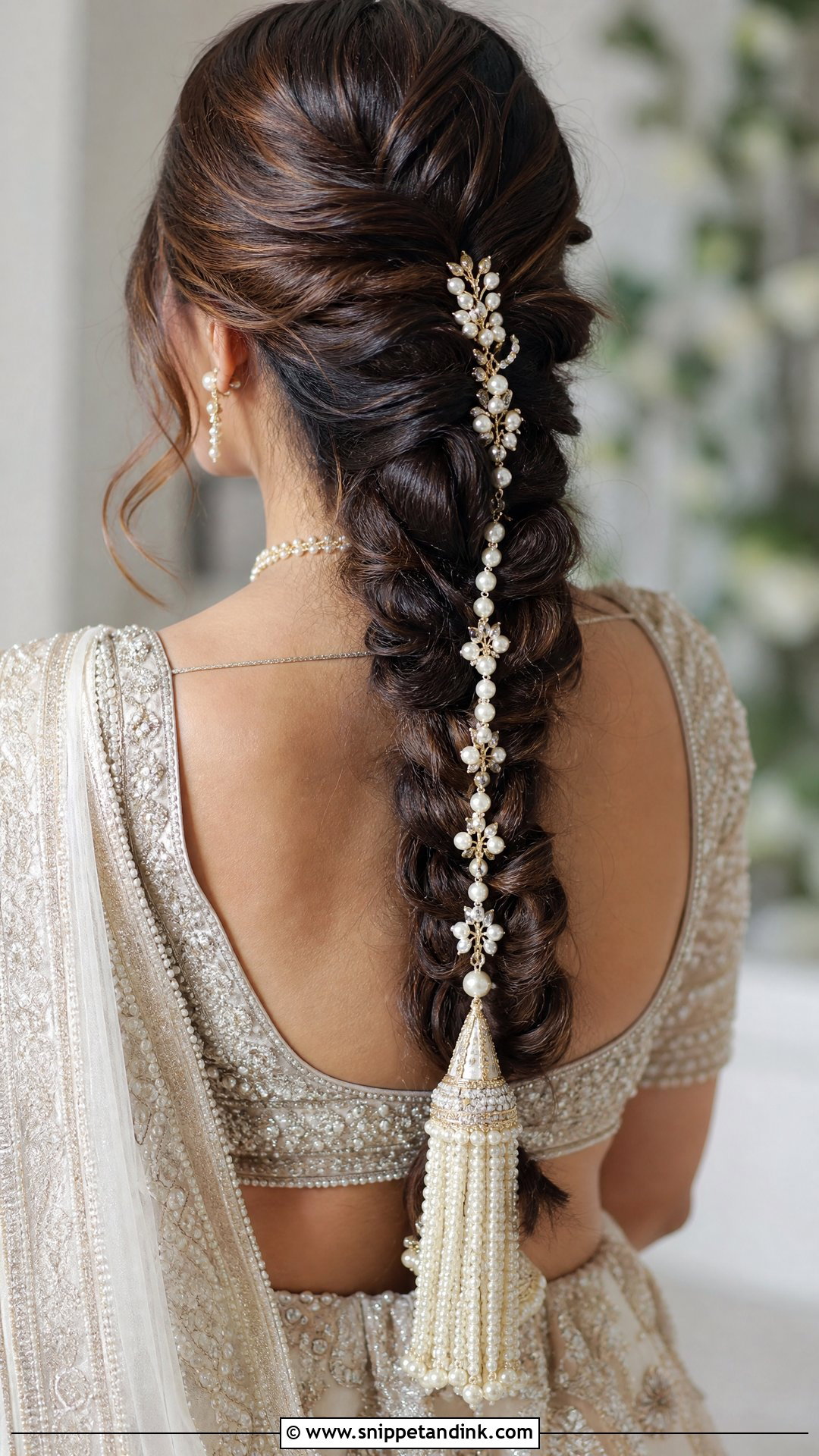 Pearl Paranda Bridal Braid - Snippet and Ink - 15 Bridal Paranda Hairstyle Ideas