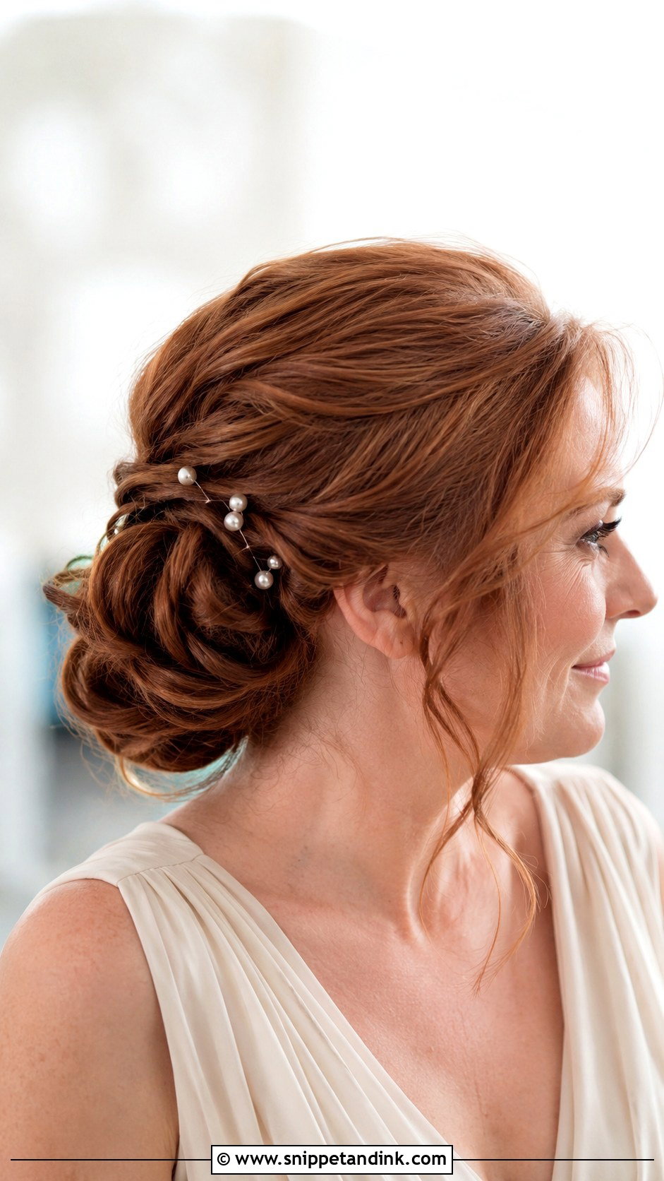 Pearl Pin Updo For Thinning Hair - Snippet and Ink - 20 Bridesmaid Hairstyles Thinning Hair