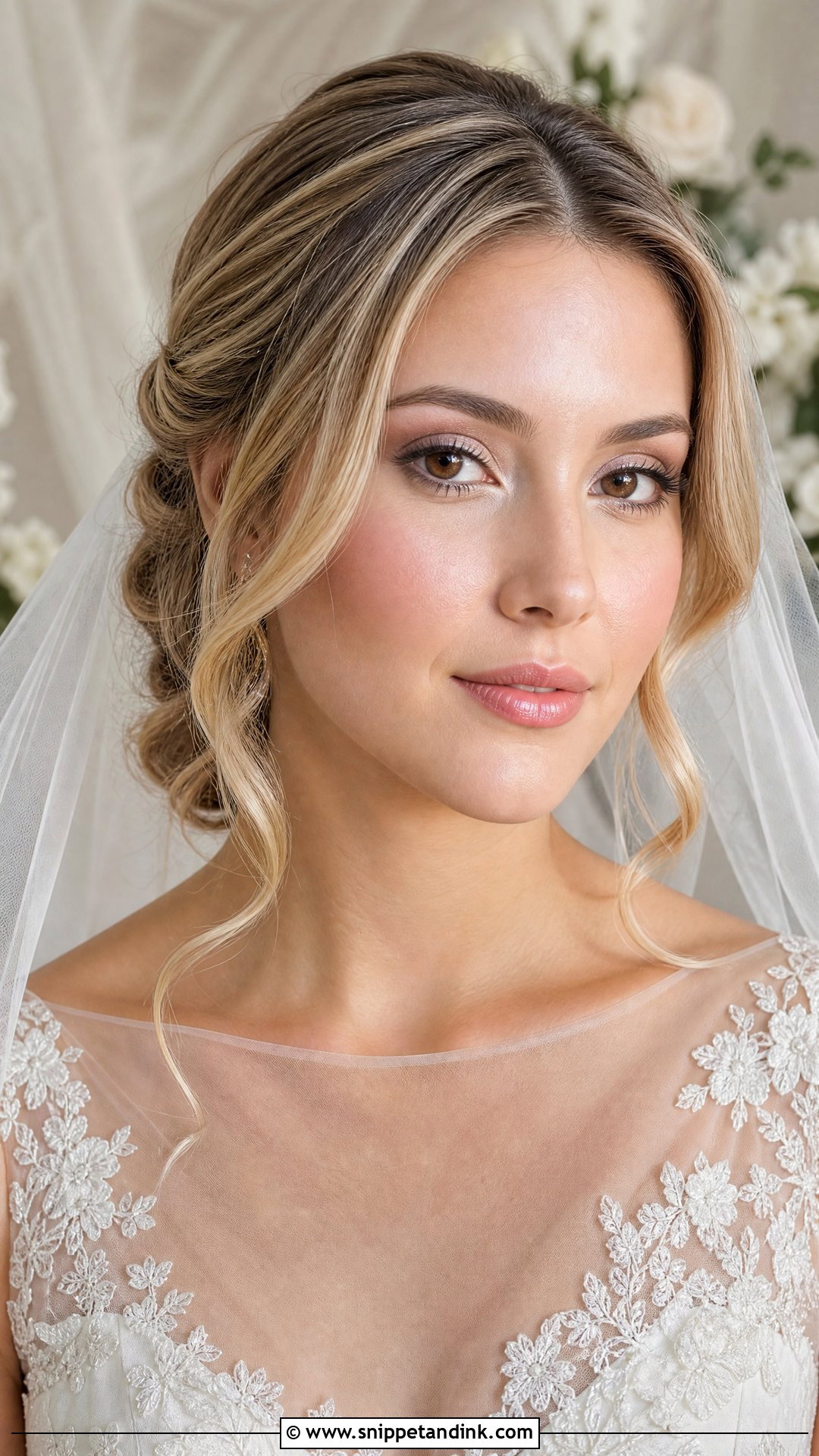 Pearl Shimmer Wedding Eye Makeup for Brown Eyes - Snippet and Ink - 20 Wedding Eye Makeup for Brown Eyes