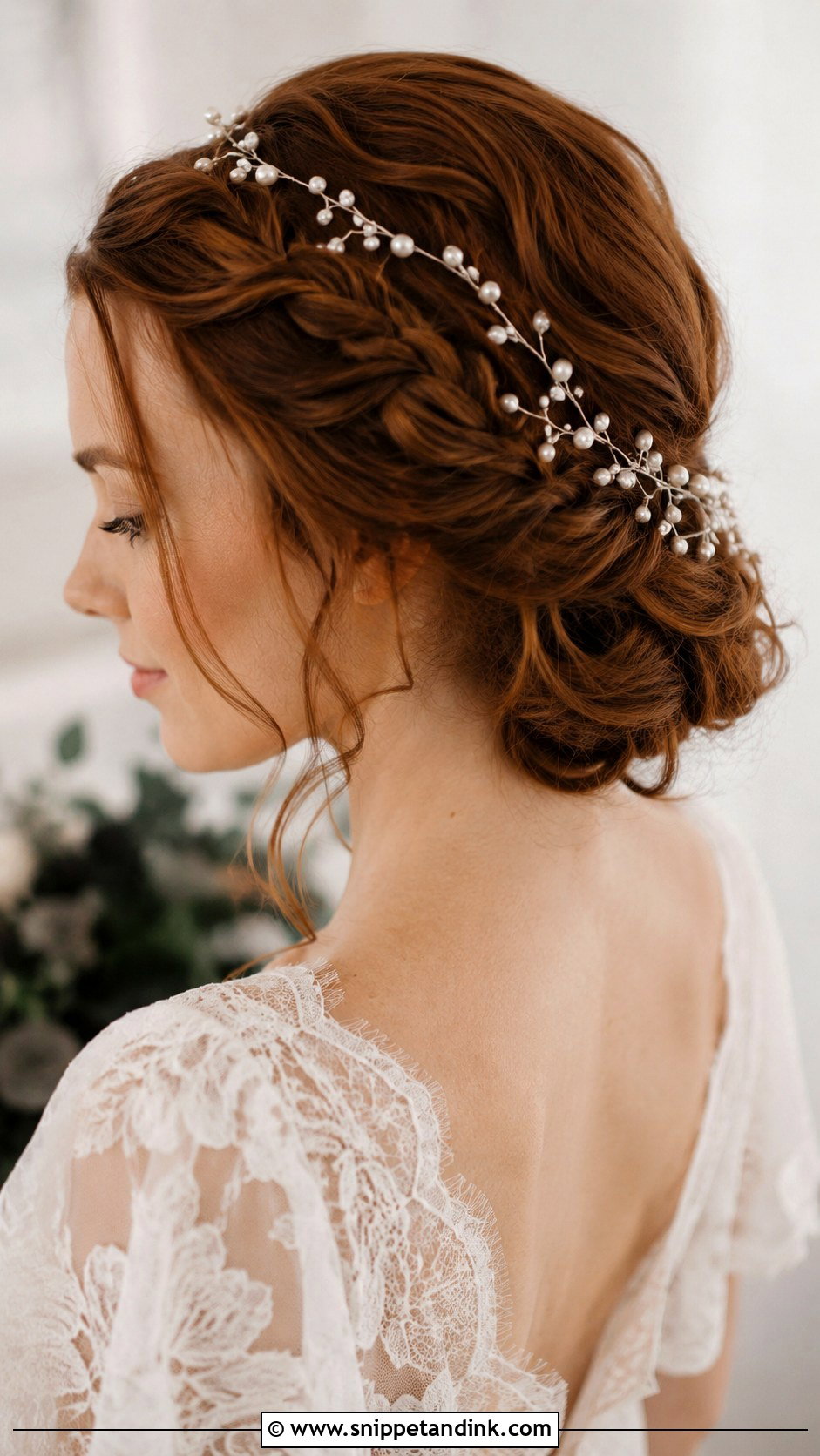 Pearl Wedding Hair Vine - Snippet and Ink - 15 Pearl Wedding Hair Pieces