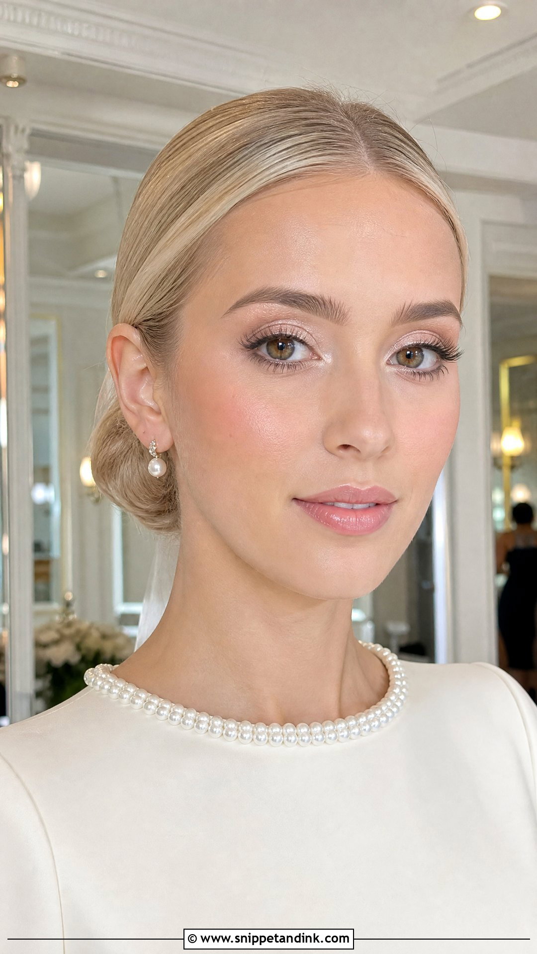 Pearl Wedding Makeup For Brown Eyes - Snippet and Ink - 20 Light Wedding Makeup for Brown Eyes