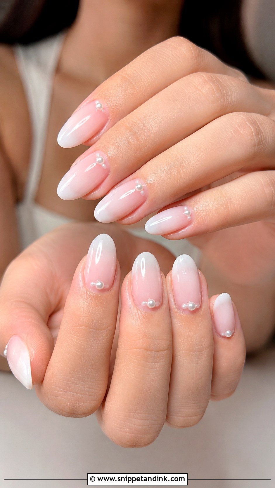 Pearl Wedding Nails - Snippet and Ink - 30 Elegant Wedding Nails for Bride