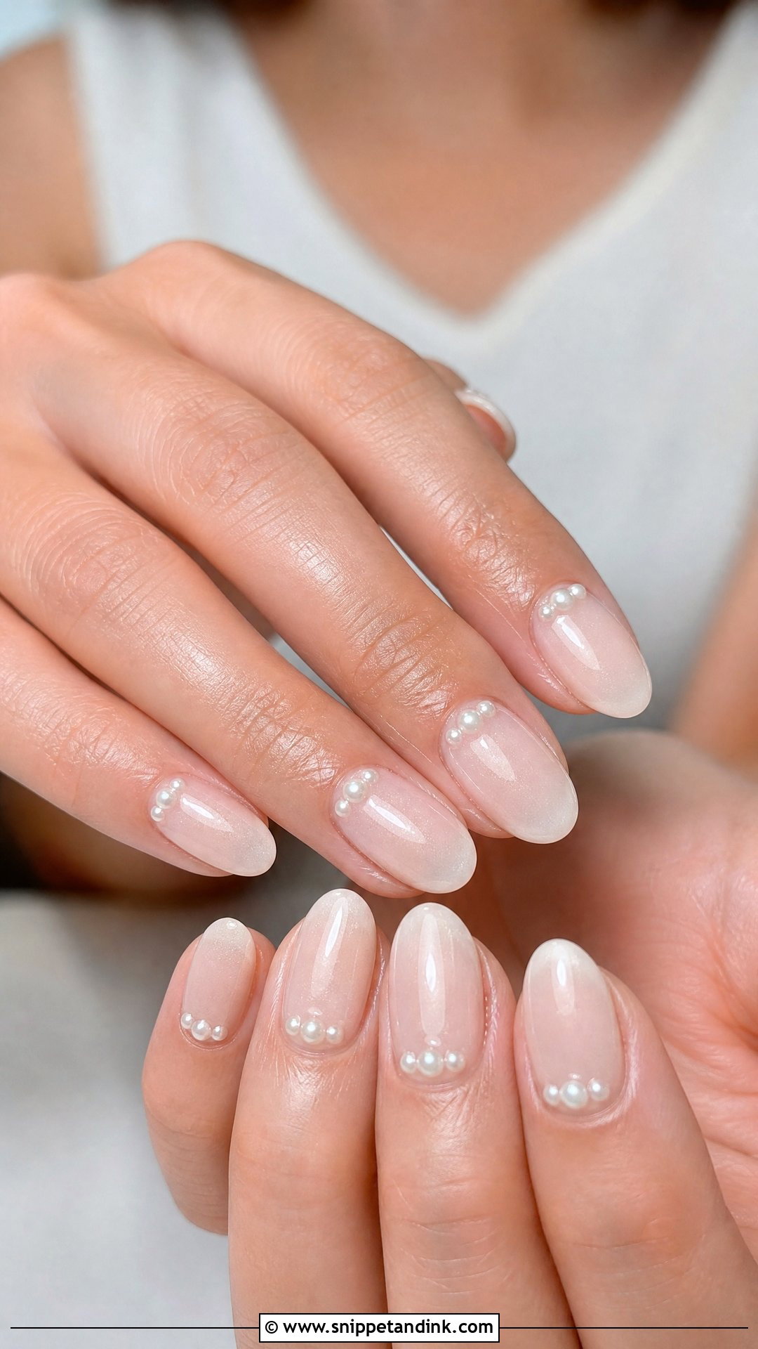 Pearl Wedding Nails - Snippet and Ink - 25 Nail Designs for Wedding