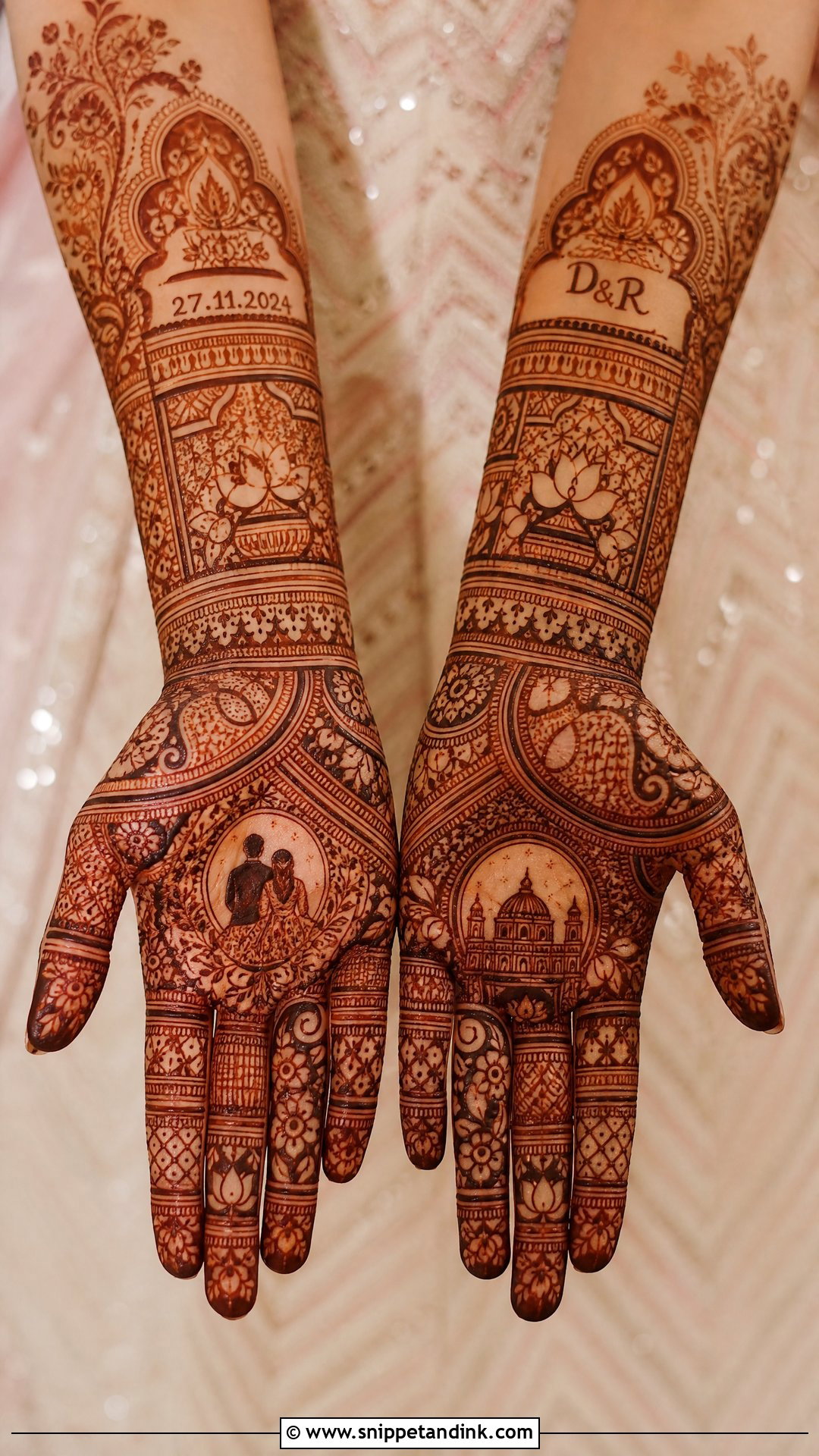 Personalized Bridal Mehndi Design - Snippet and Ink - 20 New Unique Bridal Mehndi Designs