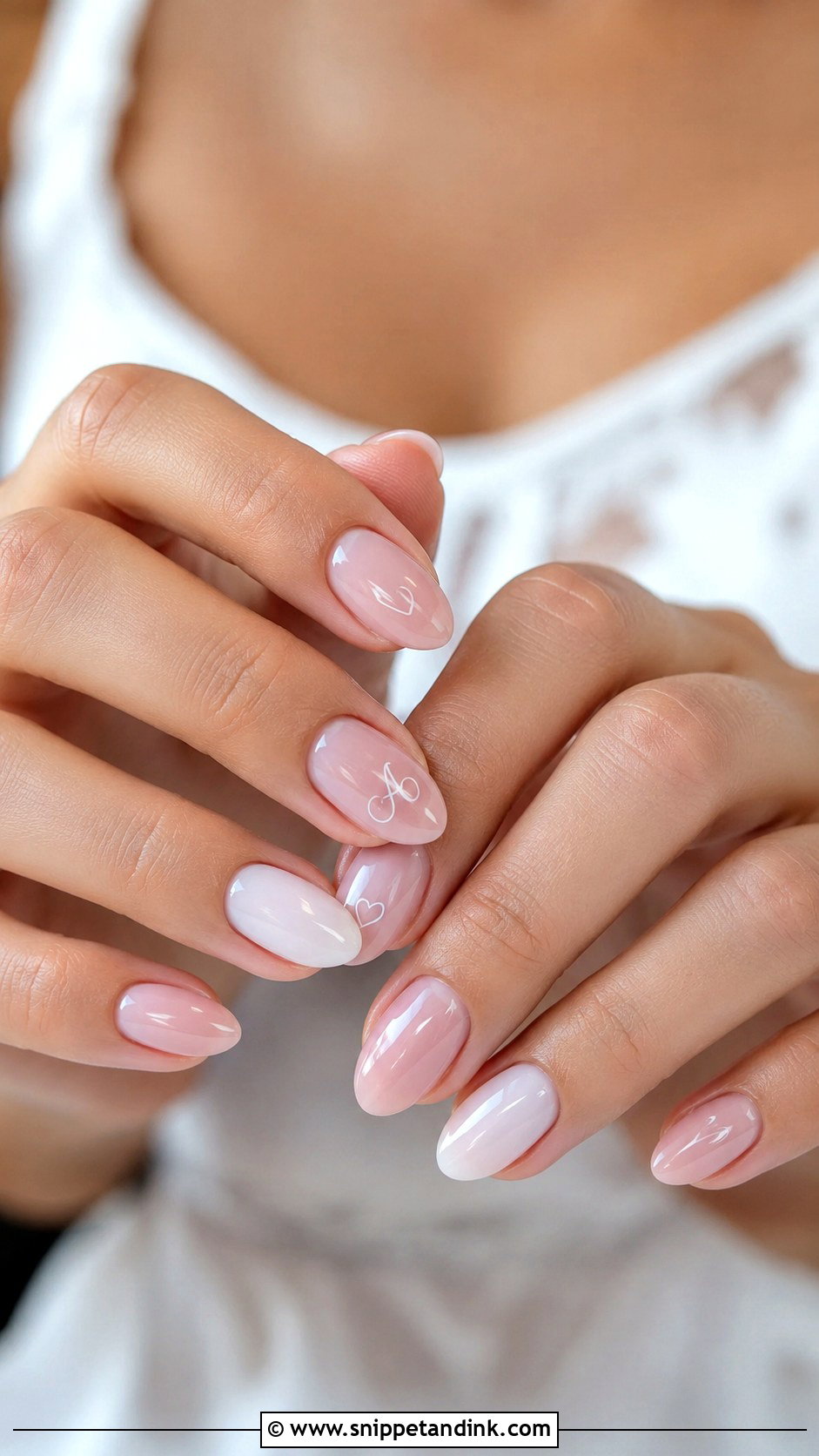 Personalized Bride Nails - Snippet and Ink - 20 Wedding Nails 2025 Bride