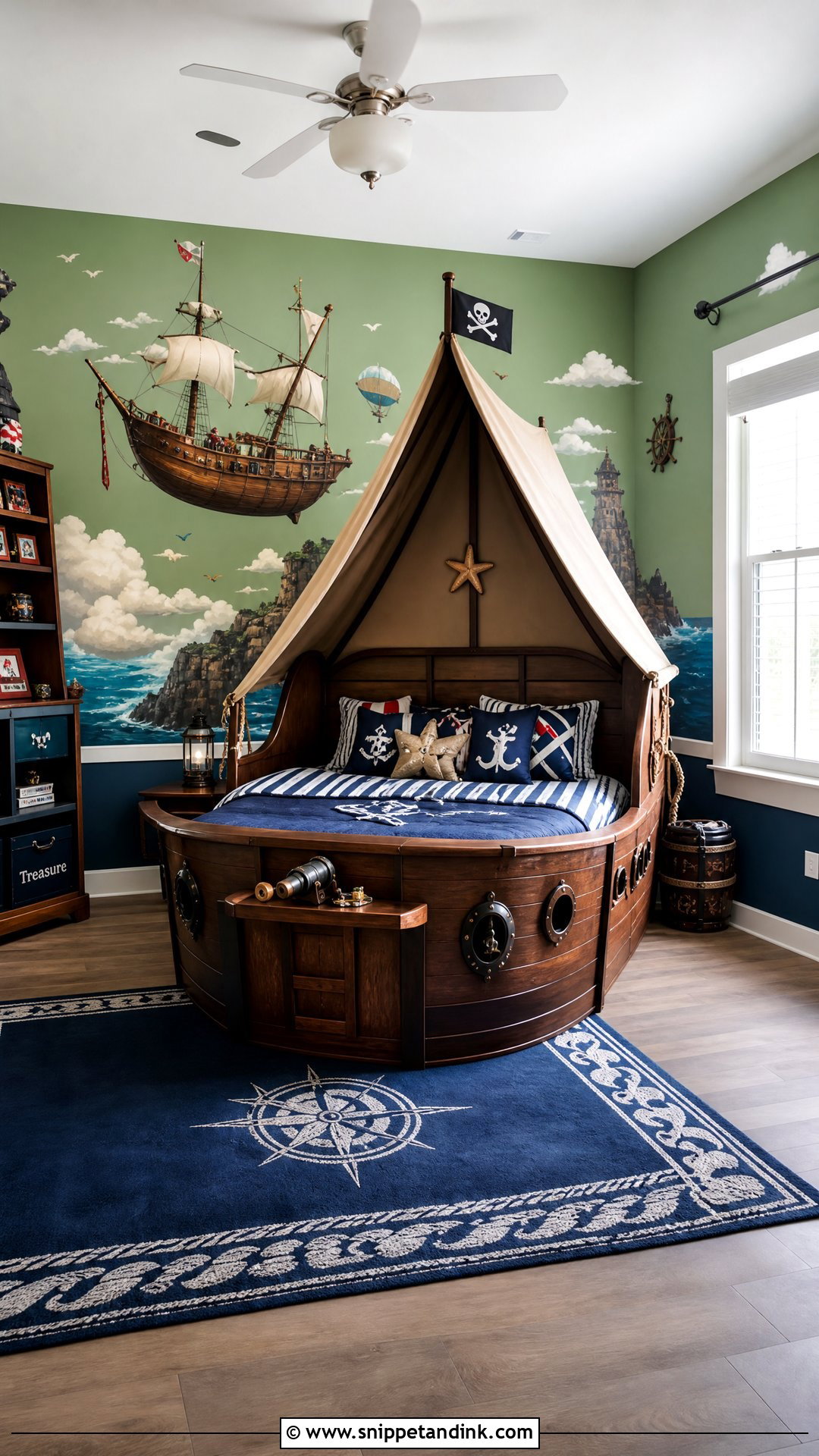 Peter Pan Neverland Adventure - Snippet and Ink - 25 Disney Bedroom Ideas for Magical Spaces