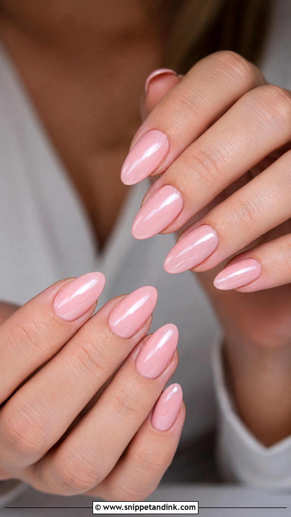 Pink Almond Wedding Guest Nails - Snippet and Ink - 20 Pink Wedding Guest Nails