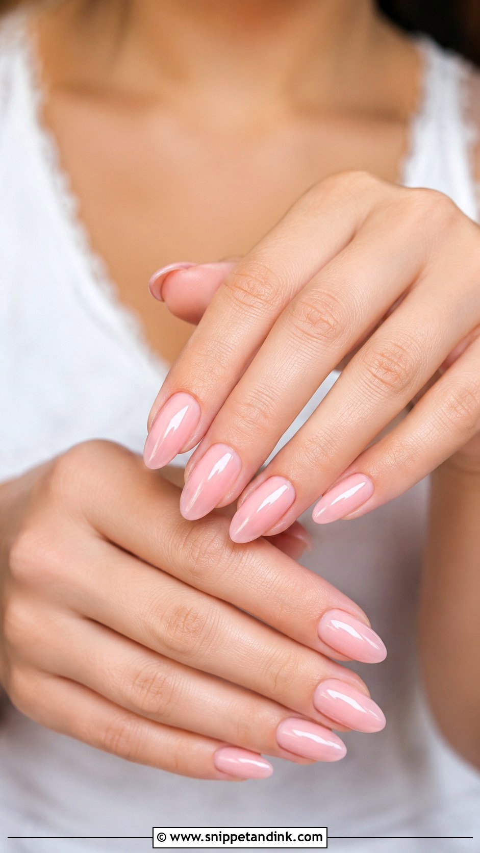 Pink Almond Wedding Nails - Snippet and Ink - 20 Pink Wedding Nails for Bride