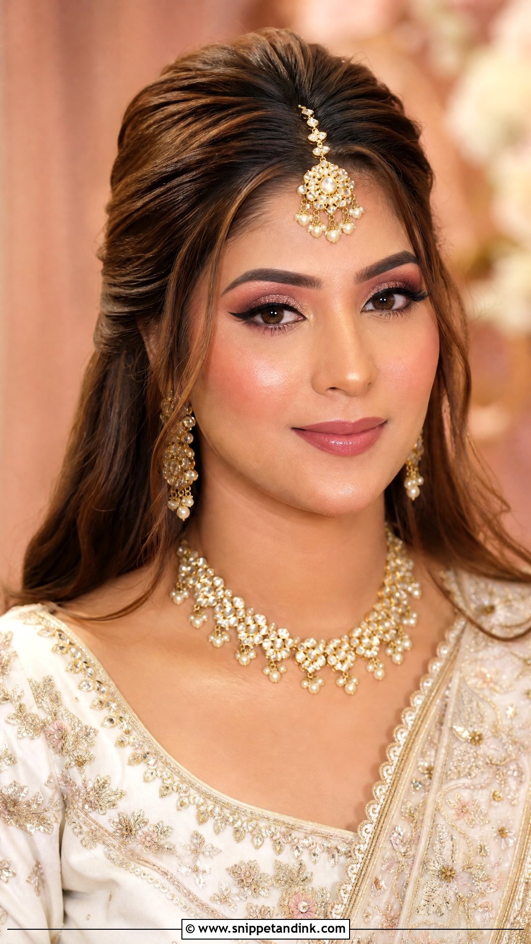 Pink And Gold Wedding Makeup - Snippet and Ink - 20 Pink Makeup for Wedding Ideas