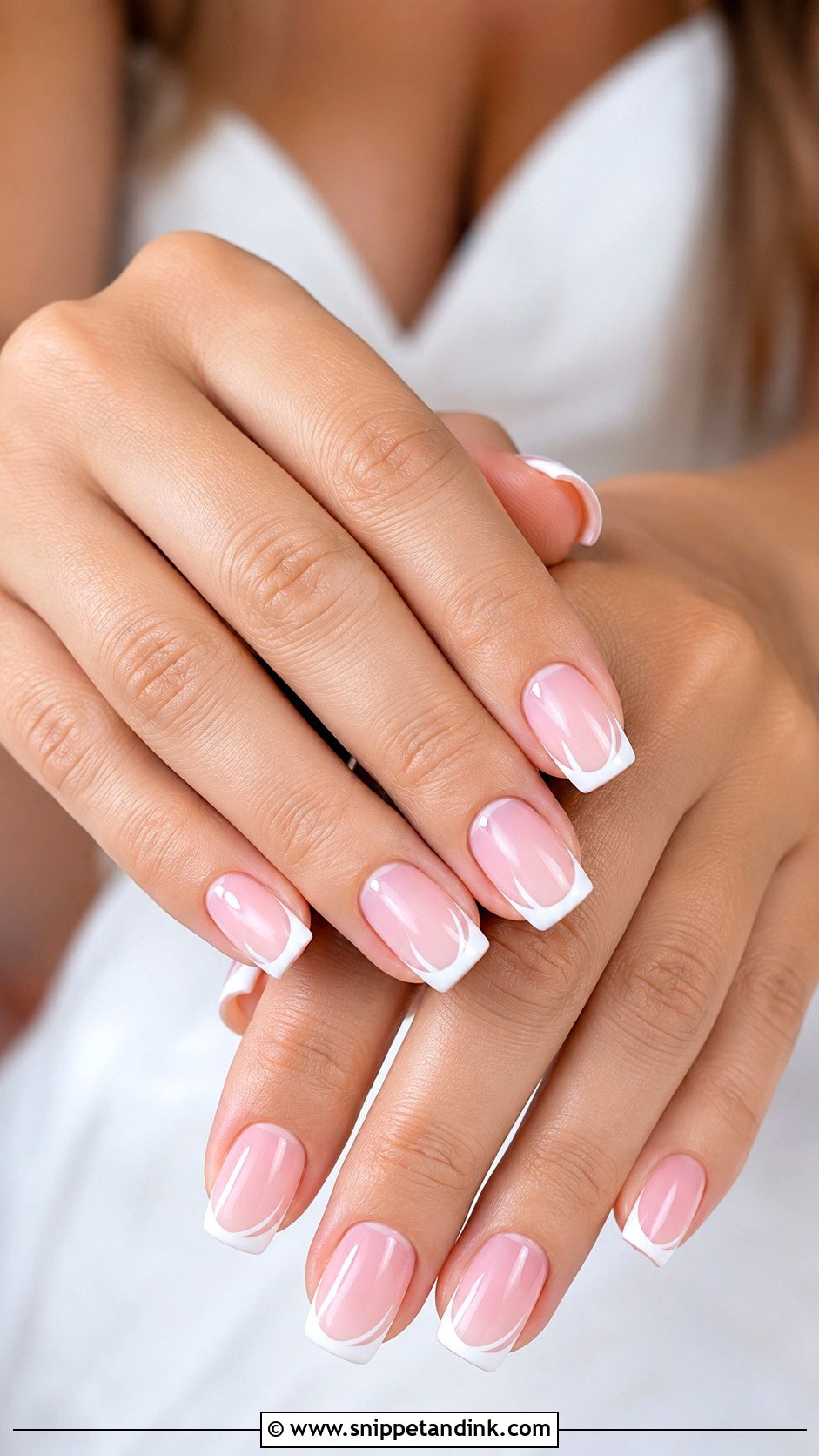Pink And White Wedding Nails - Snippet and Ink - 20 Pink Nails for Wedding
