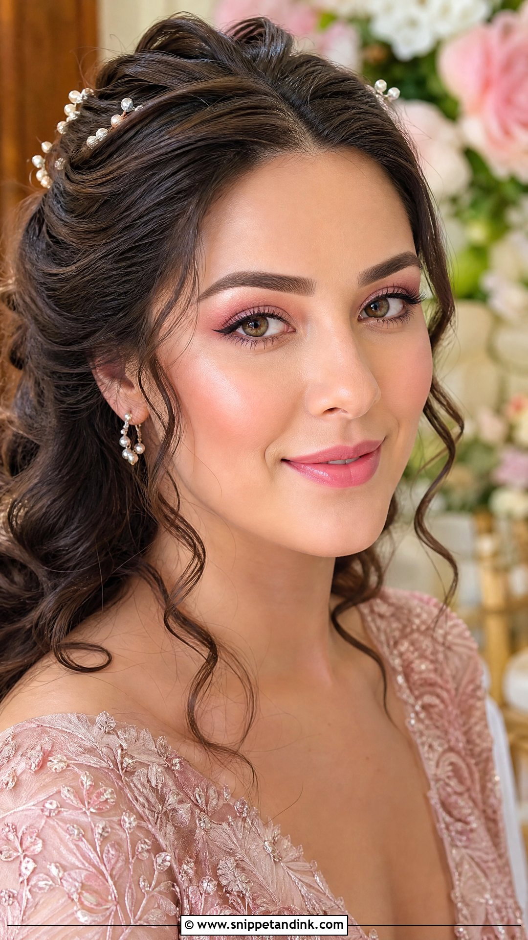 Pink Asian Bridal Makeup - Snippet and Ink - 20 Wedding Makeup Asian Brides