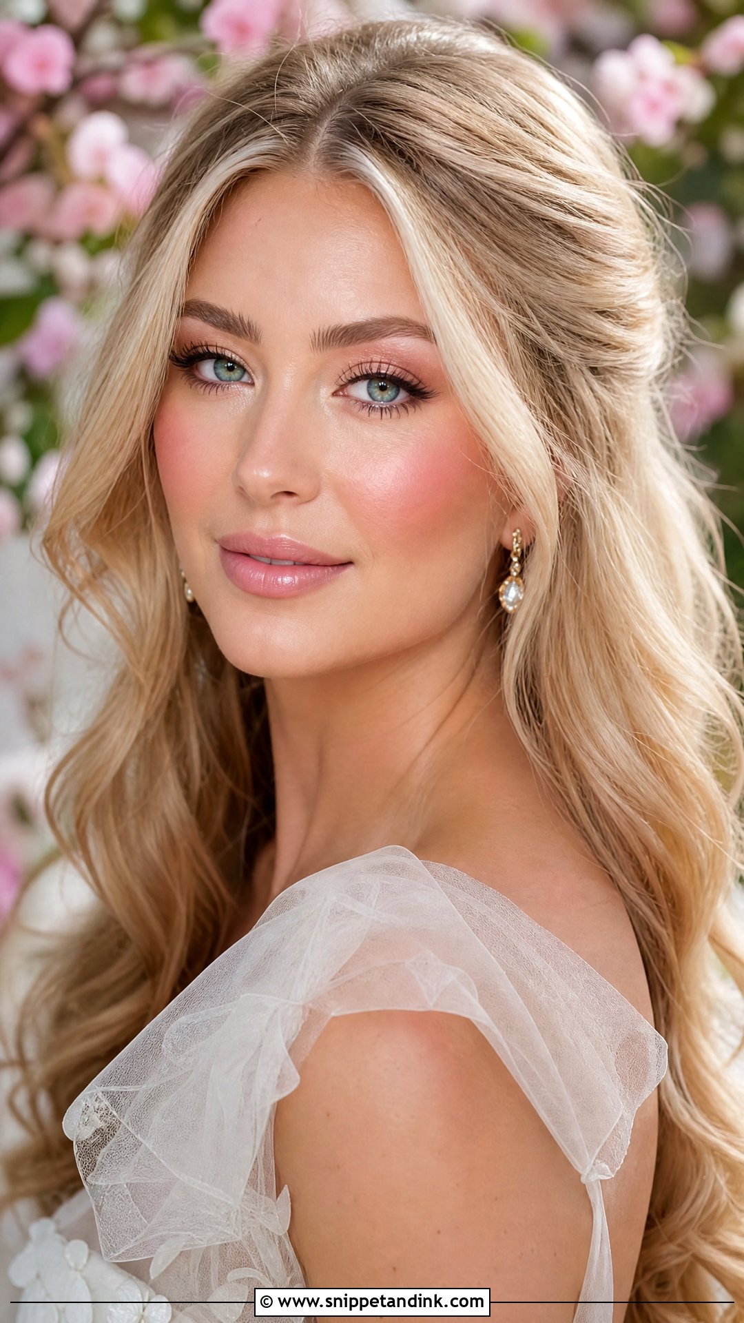 Pink Blush Wedding Makeup - Snippet and Ink - 20 Bold Wedding Makeup Ideas