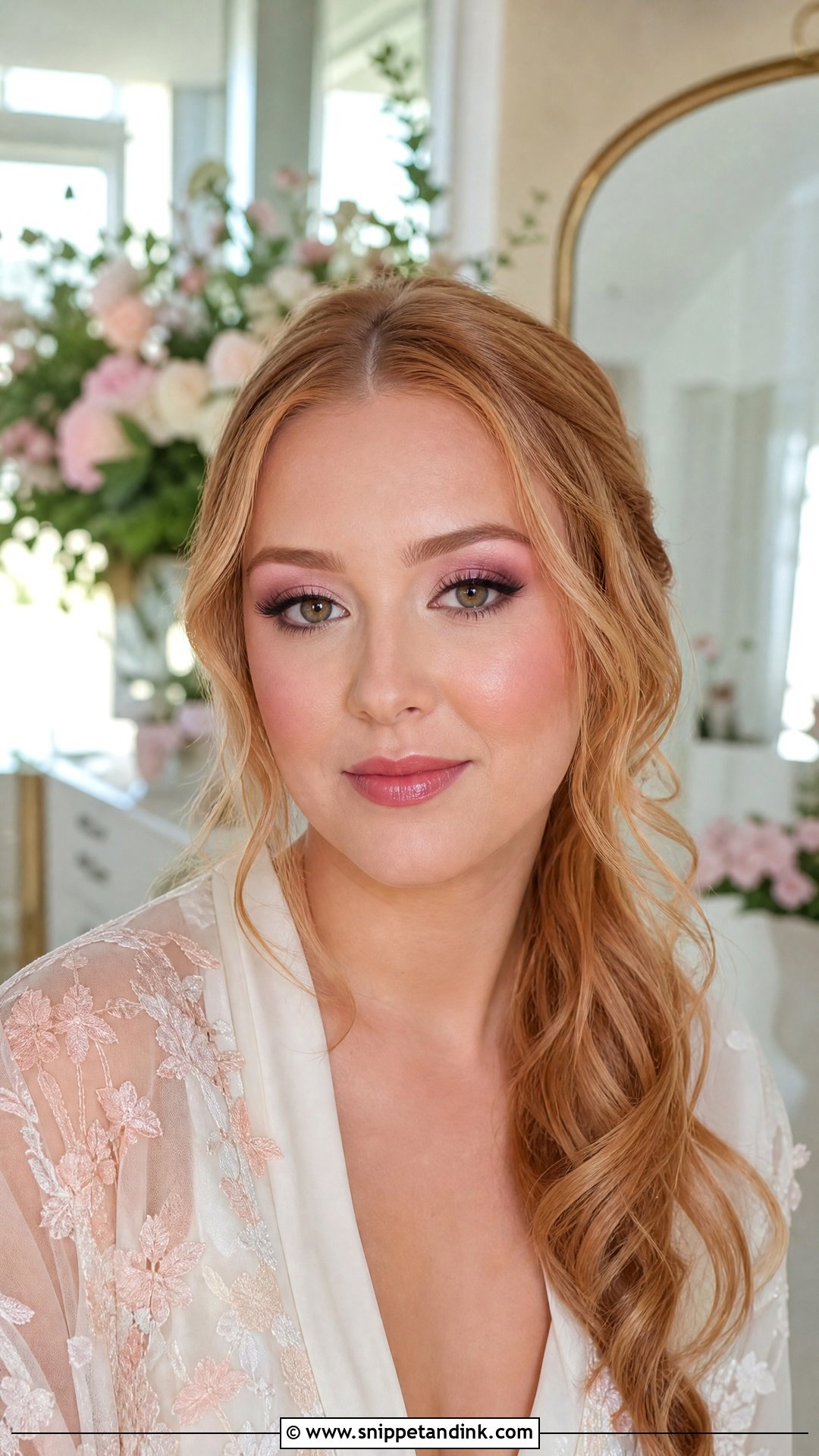 Pink Bridal Eye Makeup - Snippet and Ink - 30 Bridal Eye Makeup Ideas