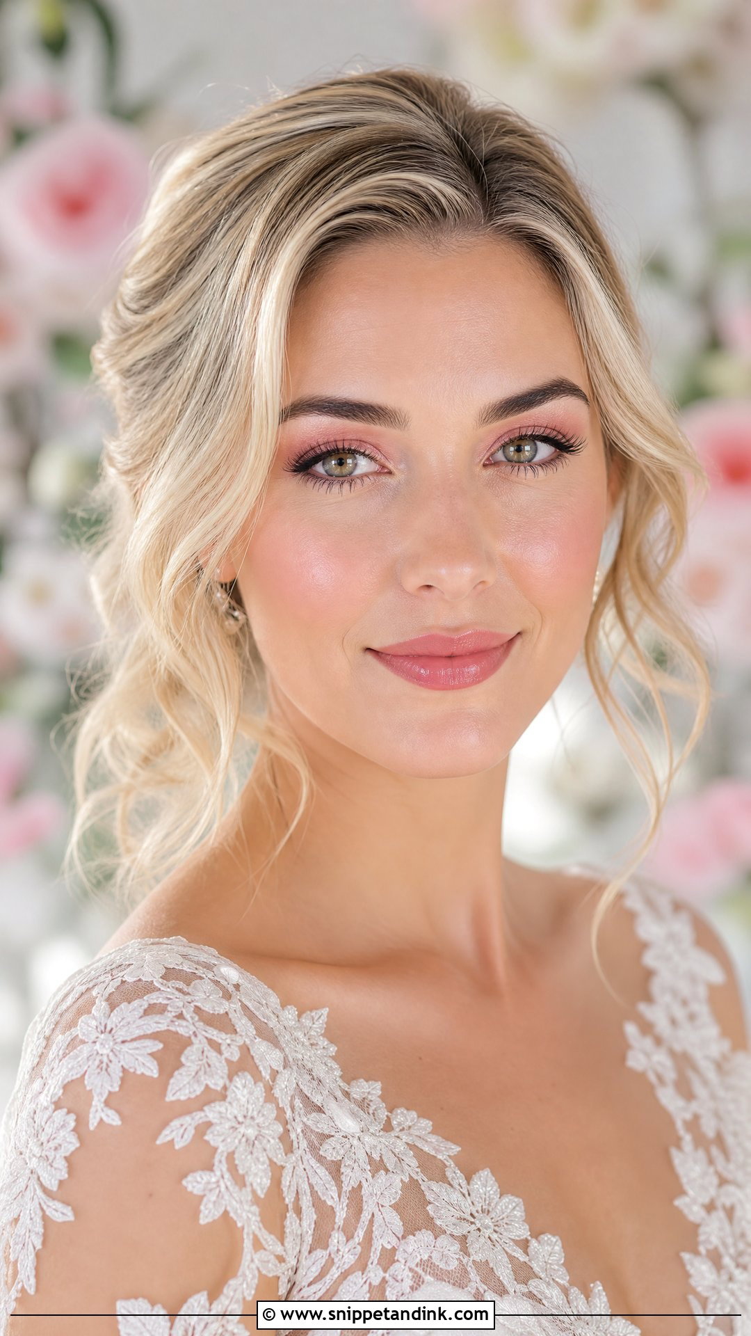 Pink Bridal Eyeshadow - Snippet and Ink - 20 Bridal Eyeshadow Makeup Ideas