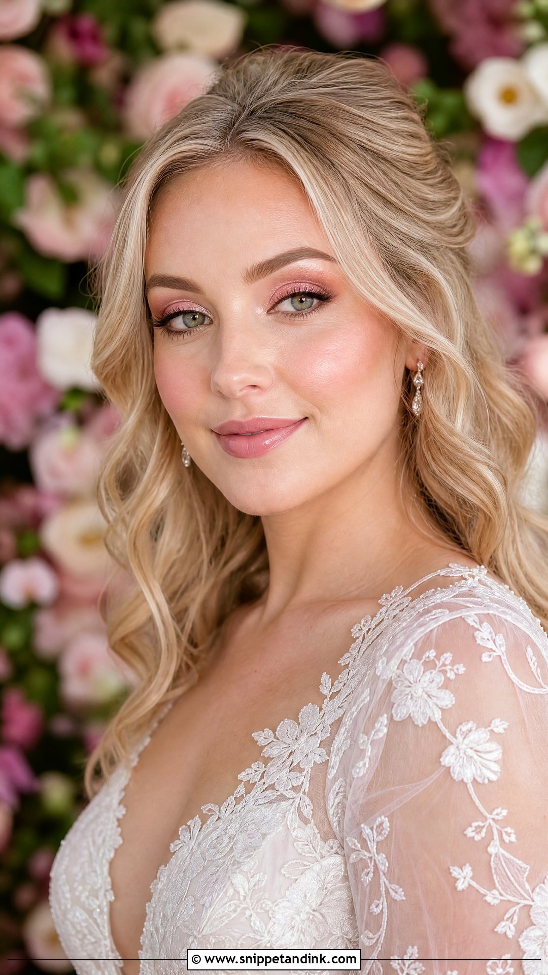 Pink Bridal Makeup - Snippet and Ink - 20 Makeup for Brides Wedding Day Ideas