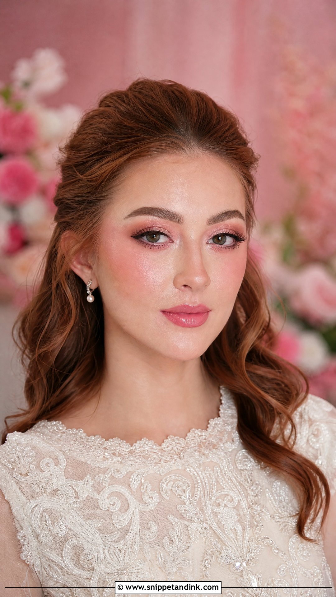 Pink Bridal Makeup - Snippet and Ink - 20 Bridal Look Makeup Ideas